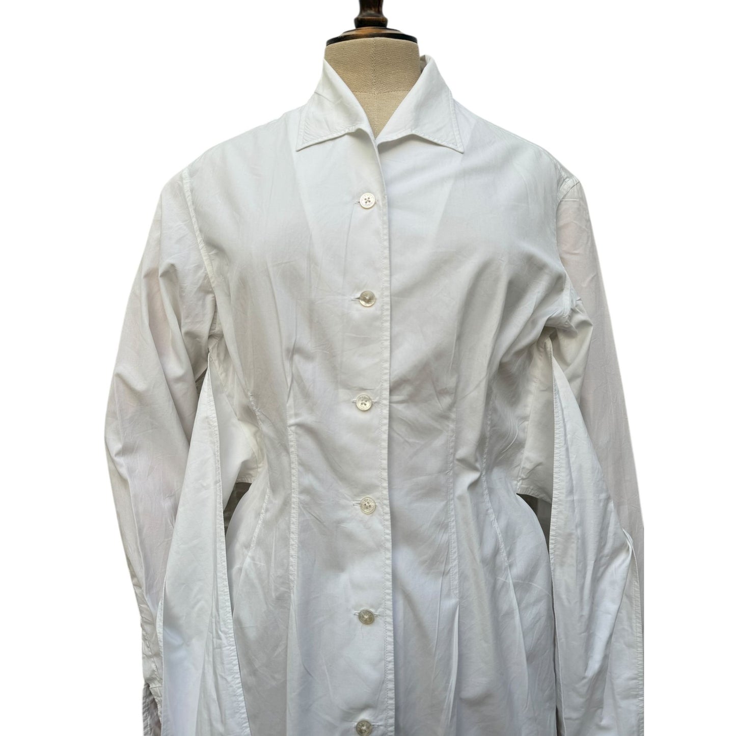 by Jean Paul Gaultier White Cotton Shirt