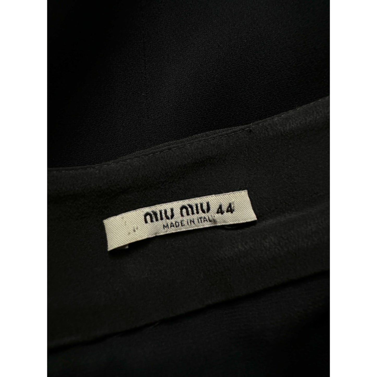 2009 Dark Navy Wool Cocoon Dress