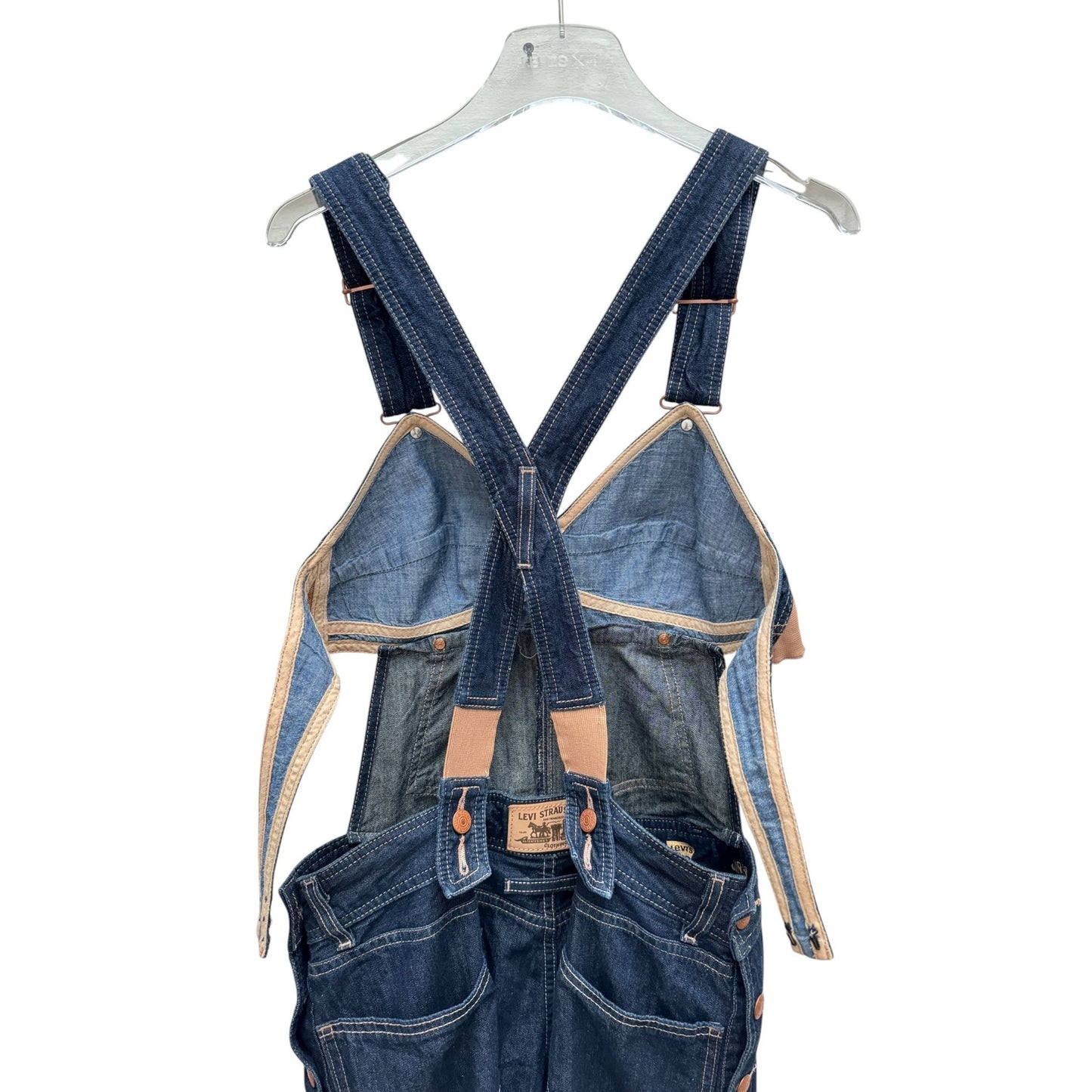 Iconic Raw Blue Denim Jumpsuit