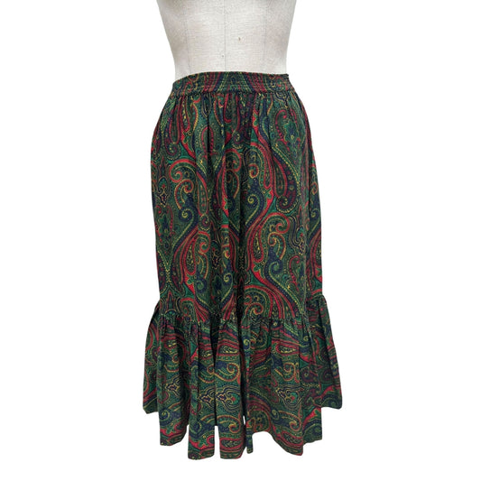 FW 1976 “Russian Collection” Paisley Skirt 