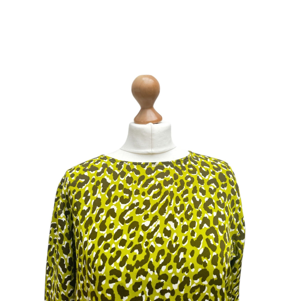 1970s Leopard Print Blouse