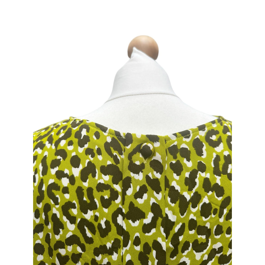 1970s Leopard Print Blouse