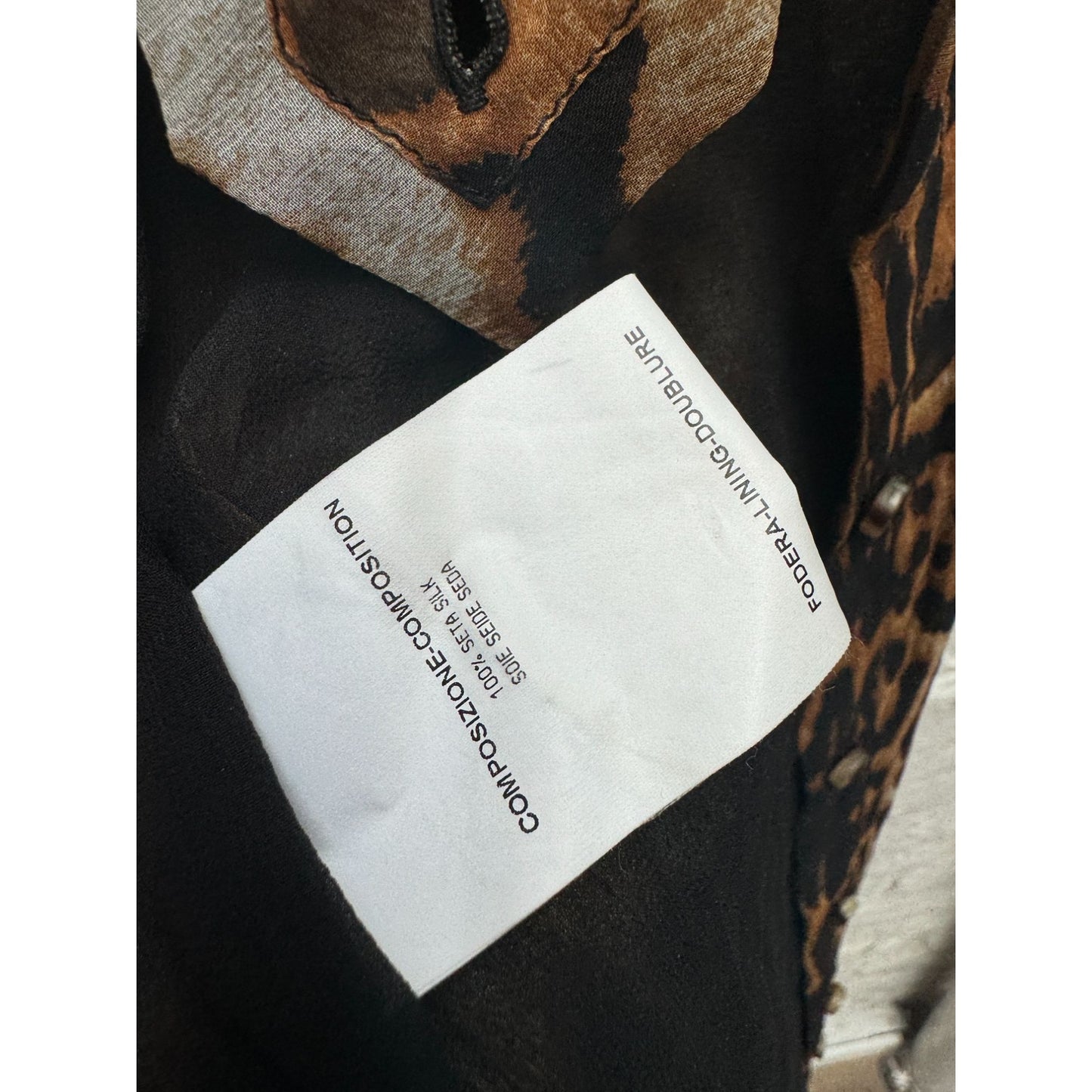 by Tom Ford Leopard Silk Dress