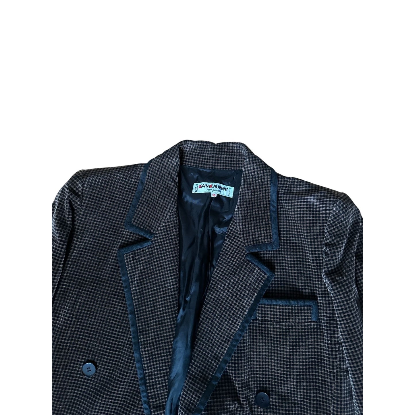 1970s Brown Corduroy Tuxedo-Trimmed Suit