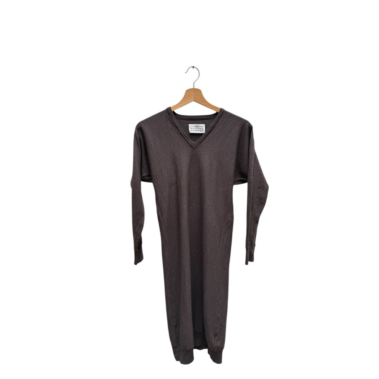 FW 2008 4 Stitches Grey Wool Dress