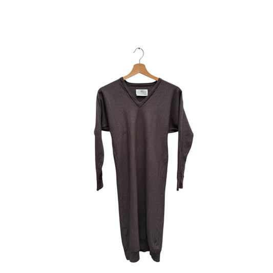 FW 2008 4 Stitches Grey Wool Dress