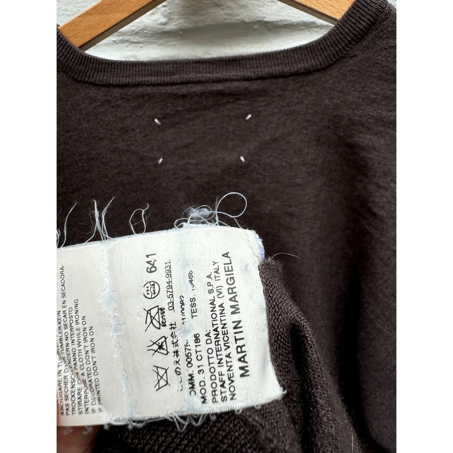 FW 2008 4 Stitches Grey Wool Dress