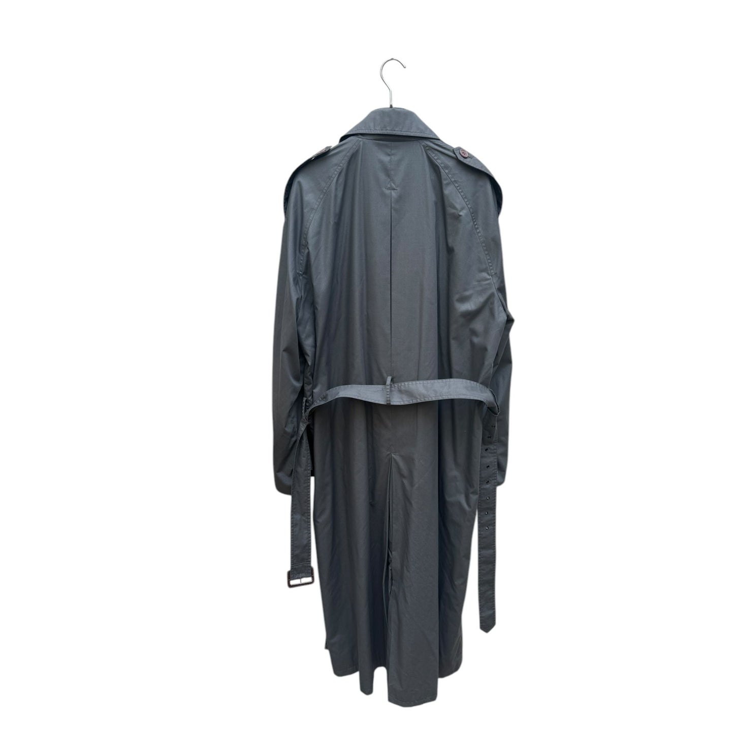 Grey Belted Coat