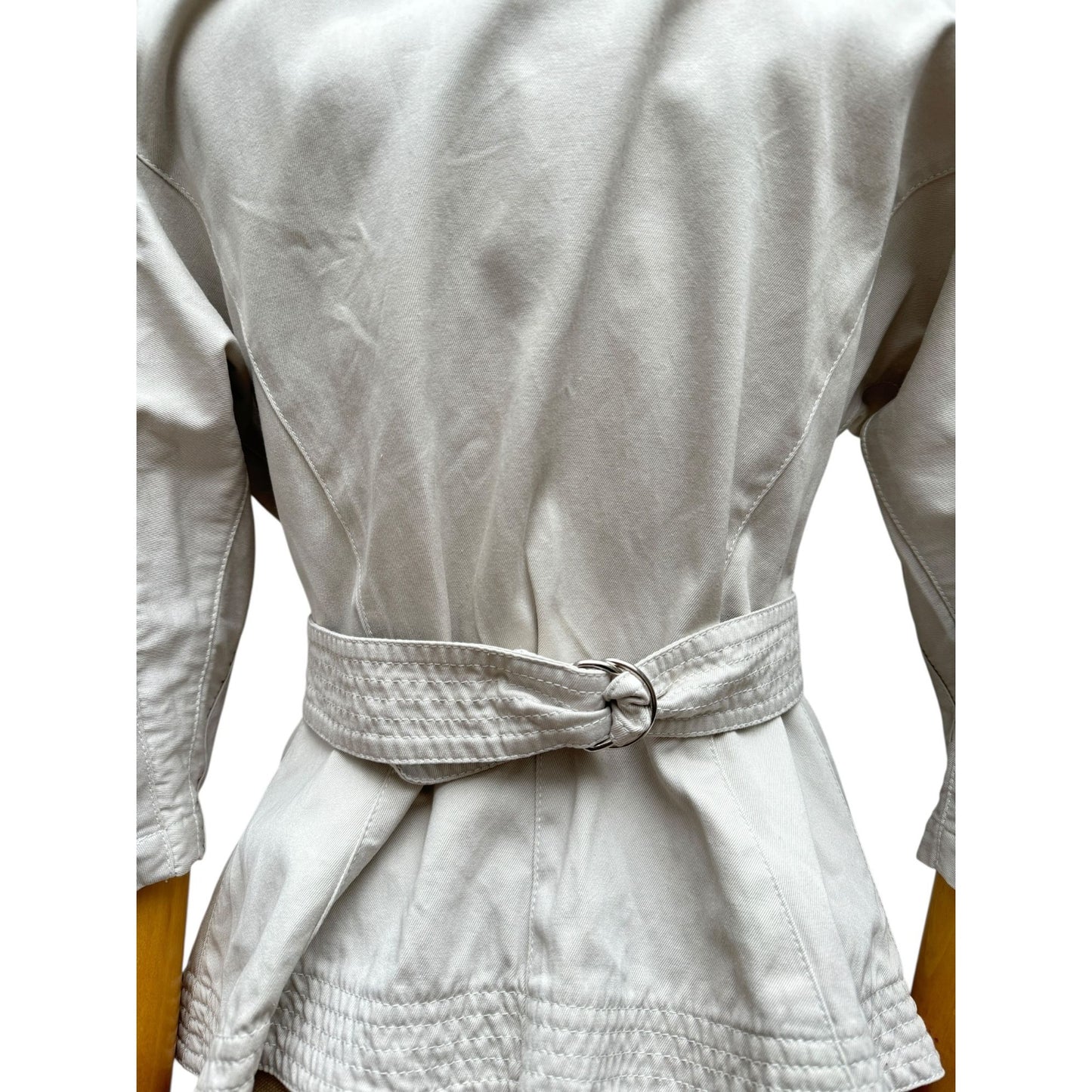 Vintage Grey Sculptural Jacket