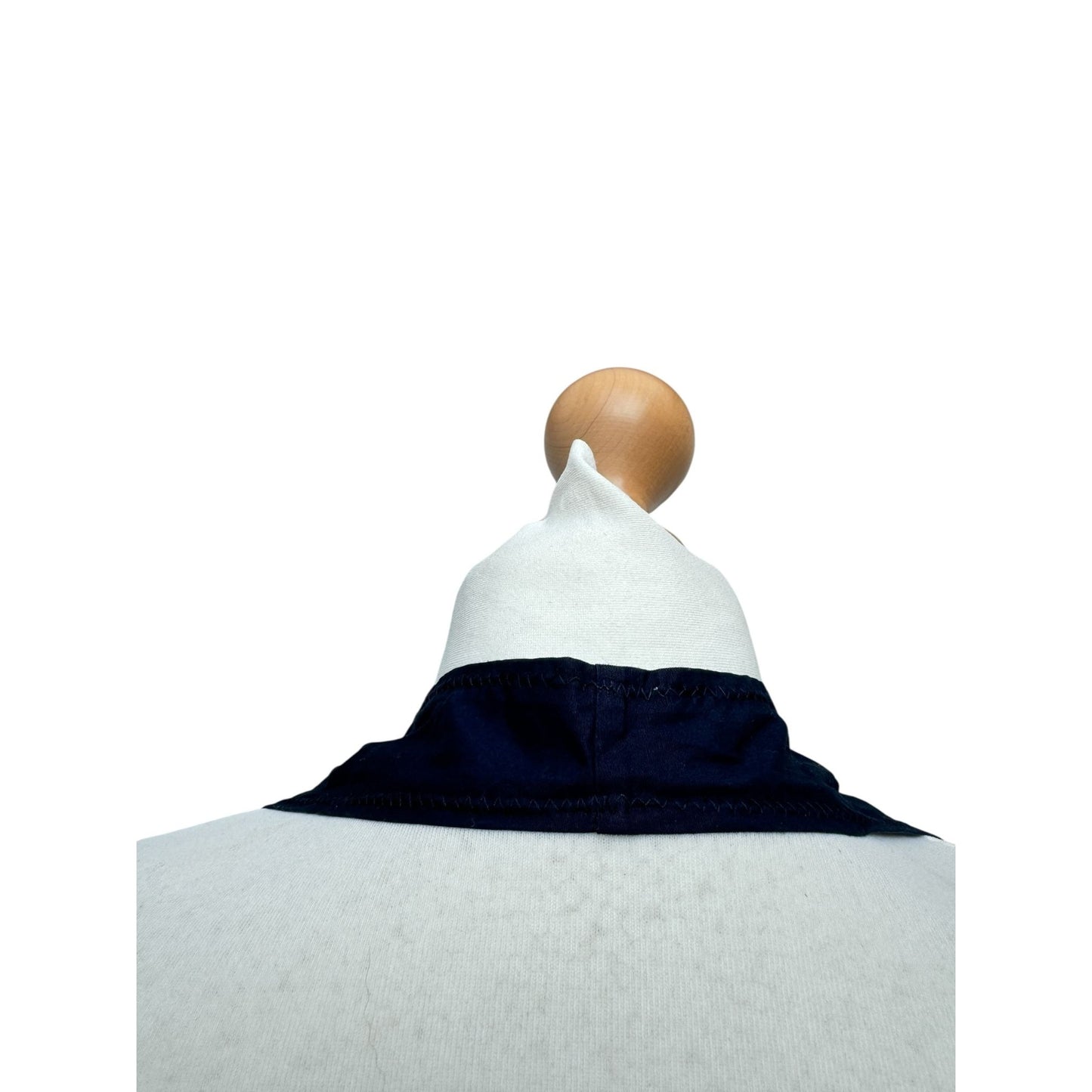 Navy Cotton Open Back Top  Size IT 40