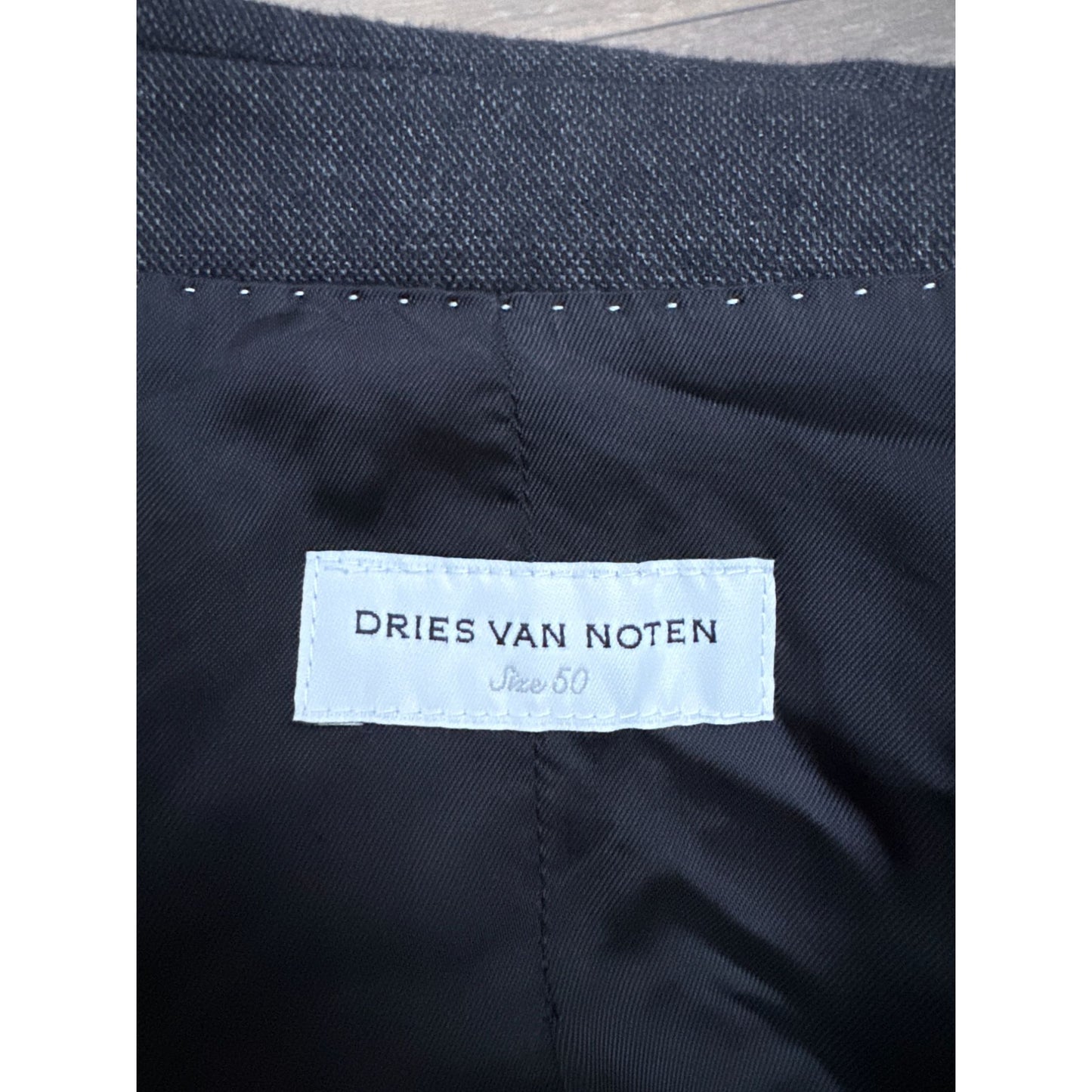 Grey Wool Blazer Jacket 