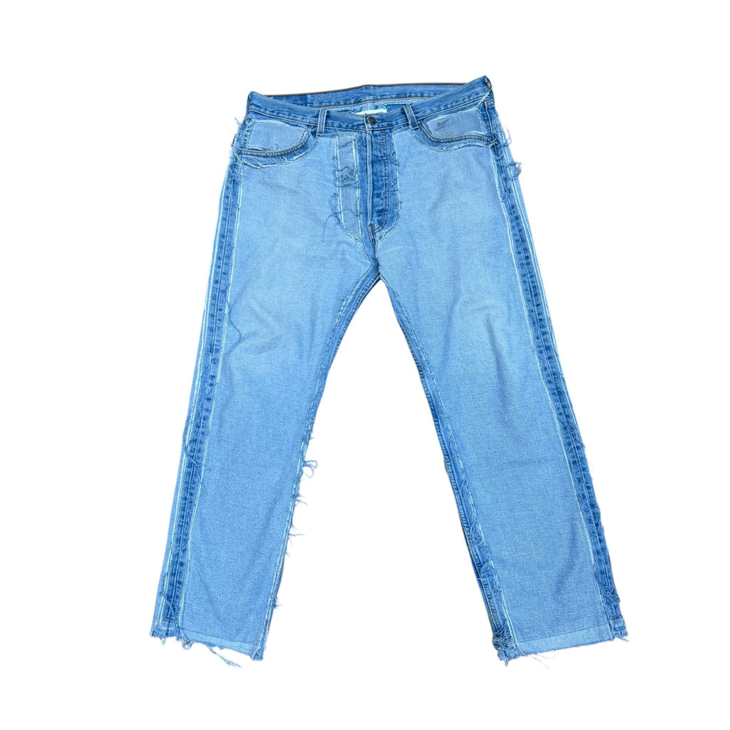 0 10 SS 2005 Artisanal Reversed Jeans