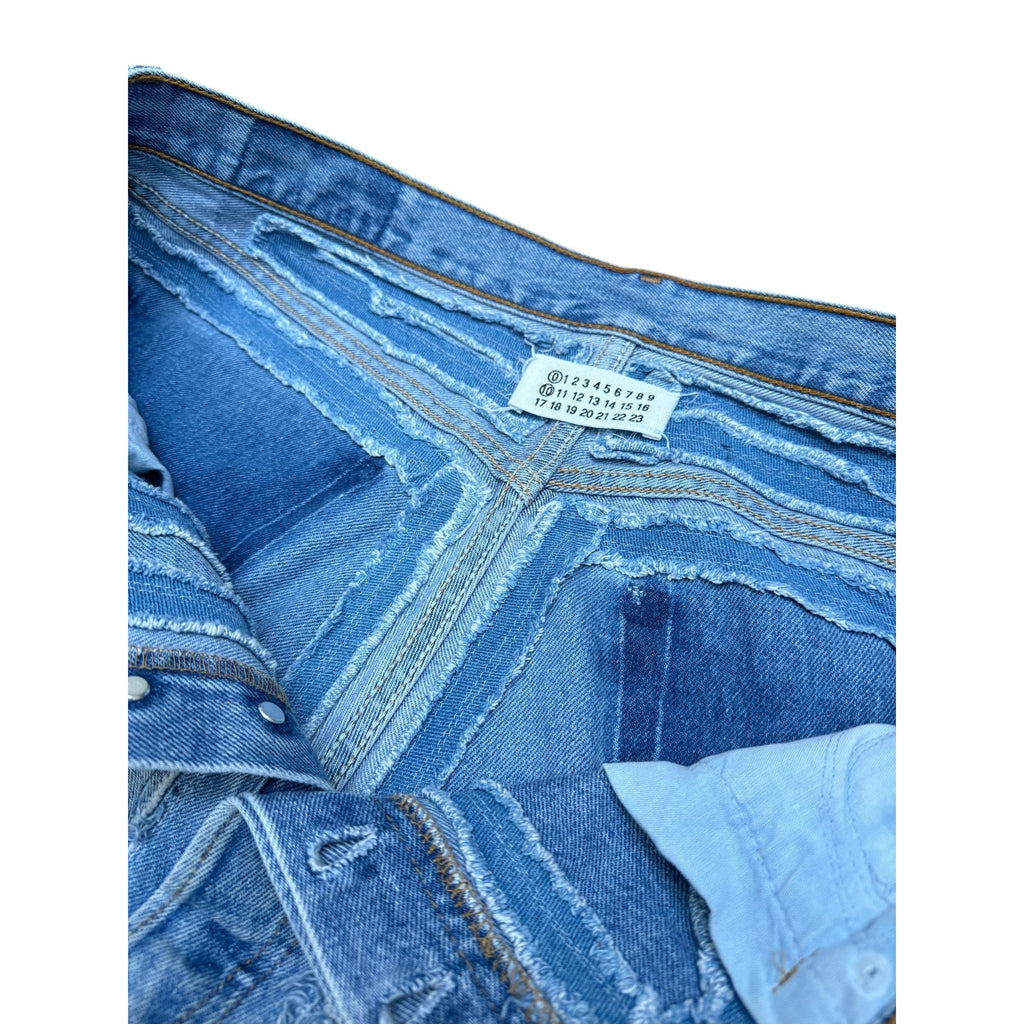 0 10 SS 2005 Artisanal Reversed Jeans