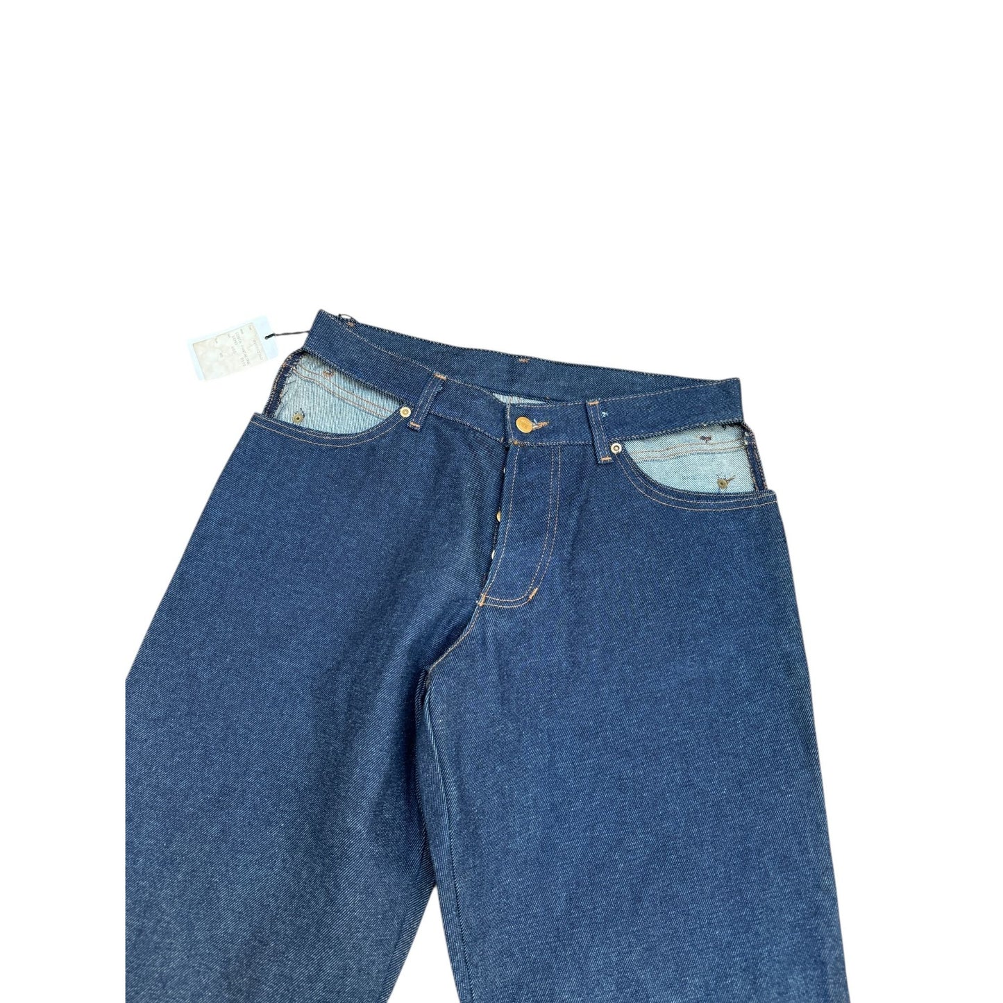 Raw Cut Out denim eans 