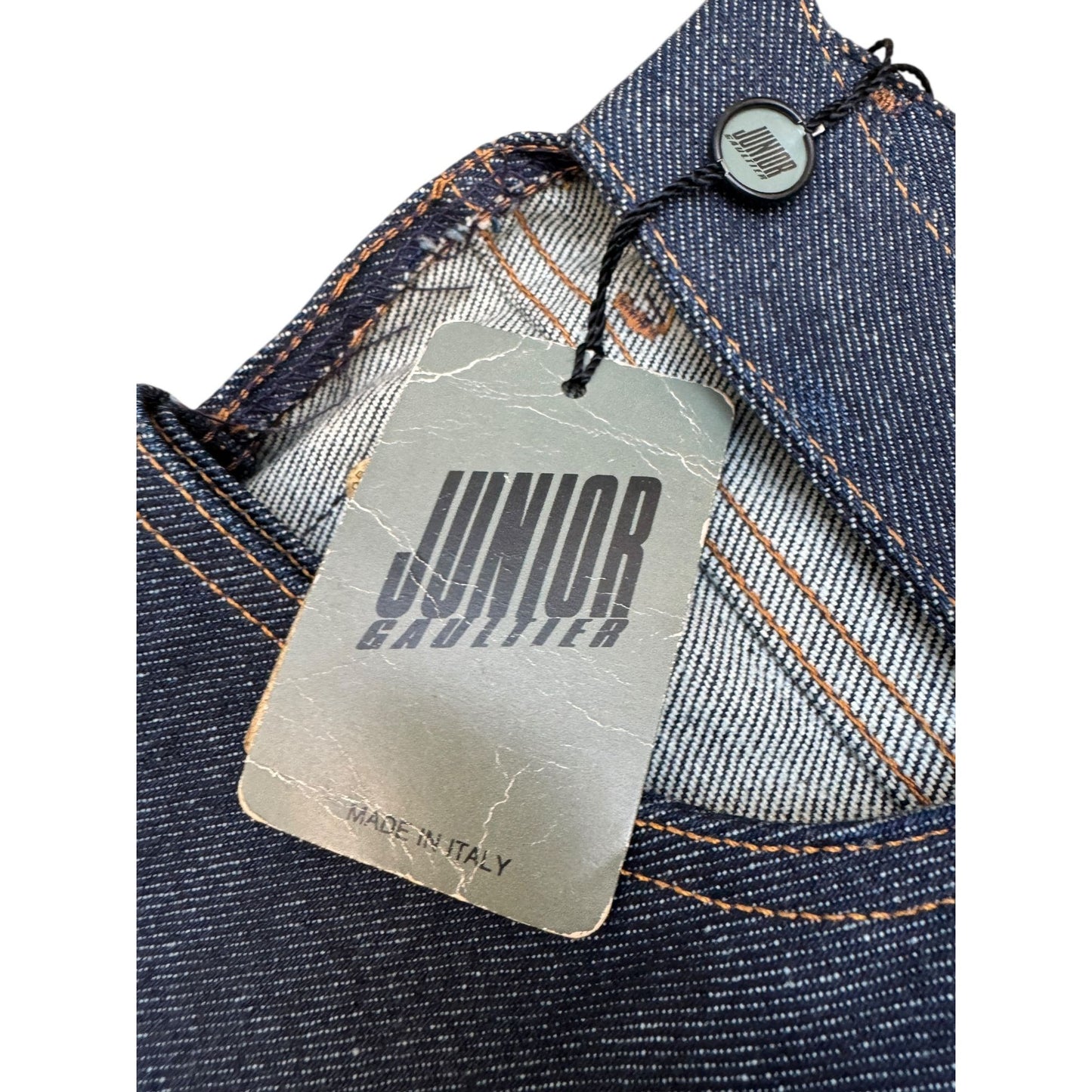 Raw Cut Out denim eans 