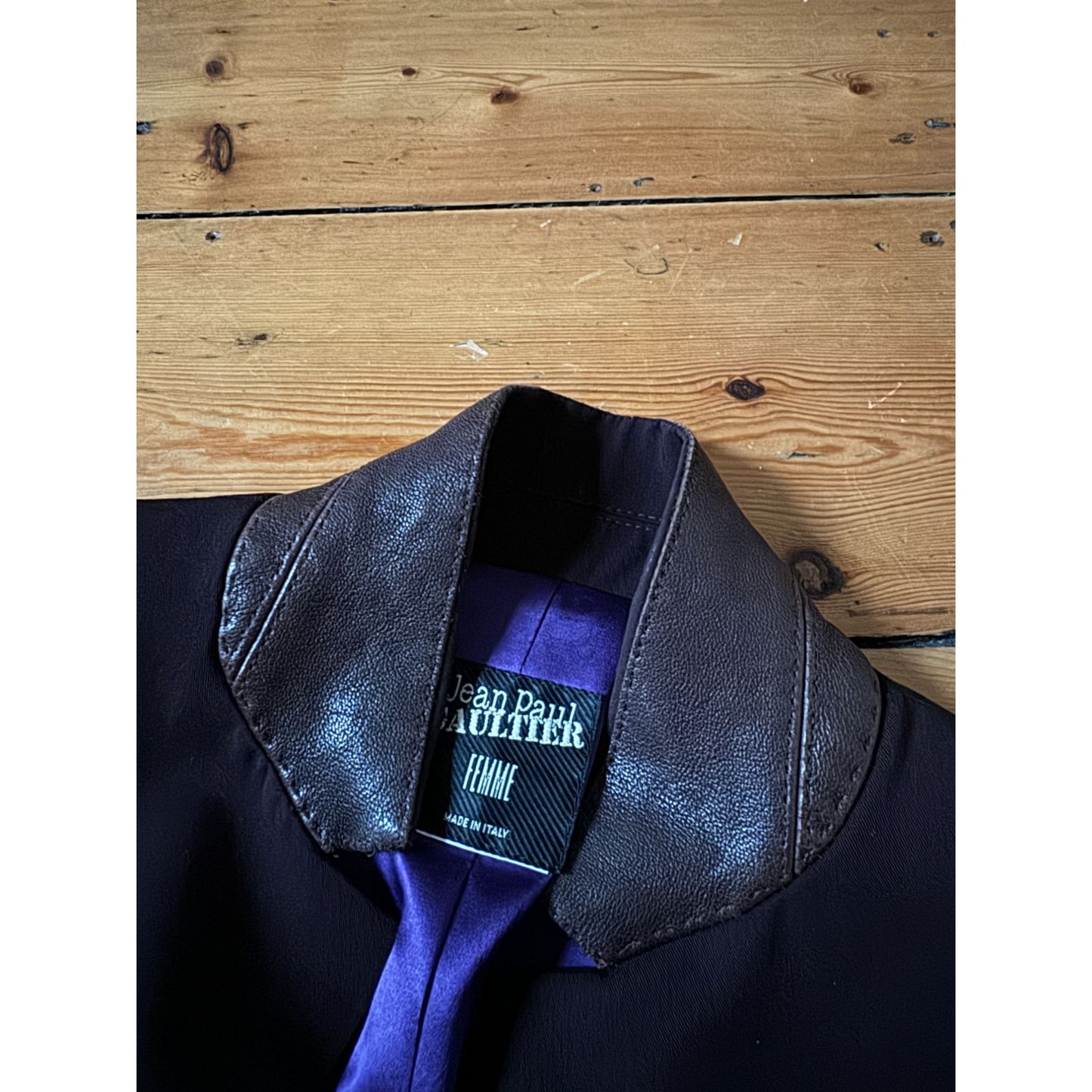 1990s Brown Wool Skirt Suit