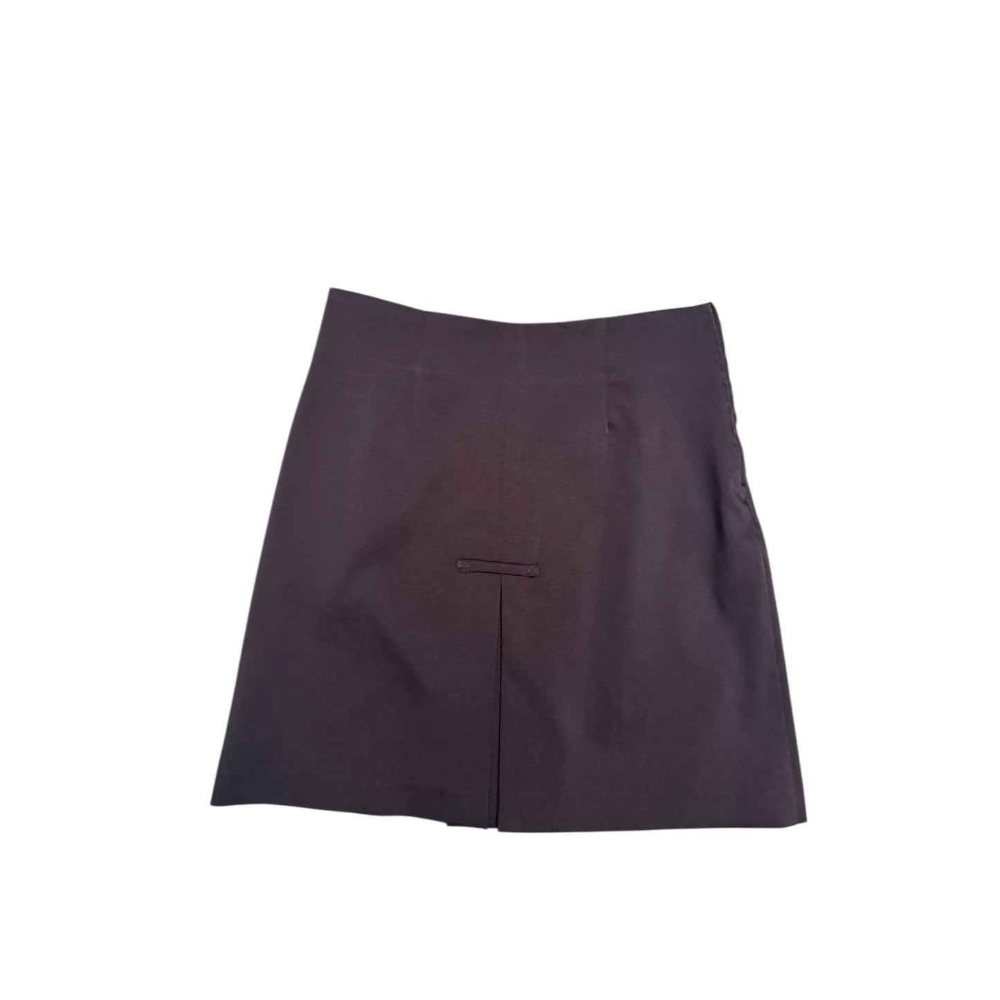 1990s Brown Wool Skirt 