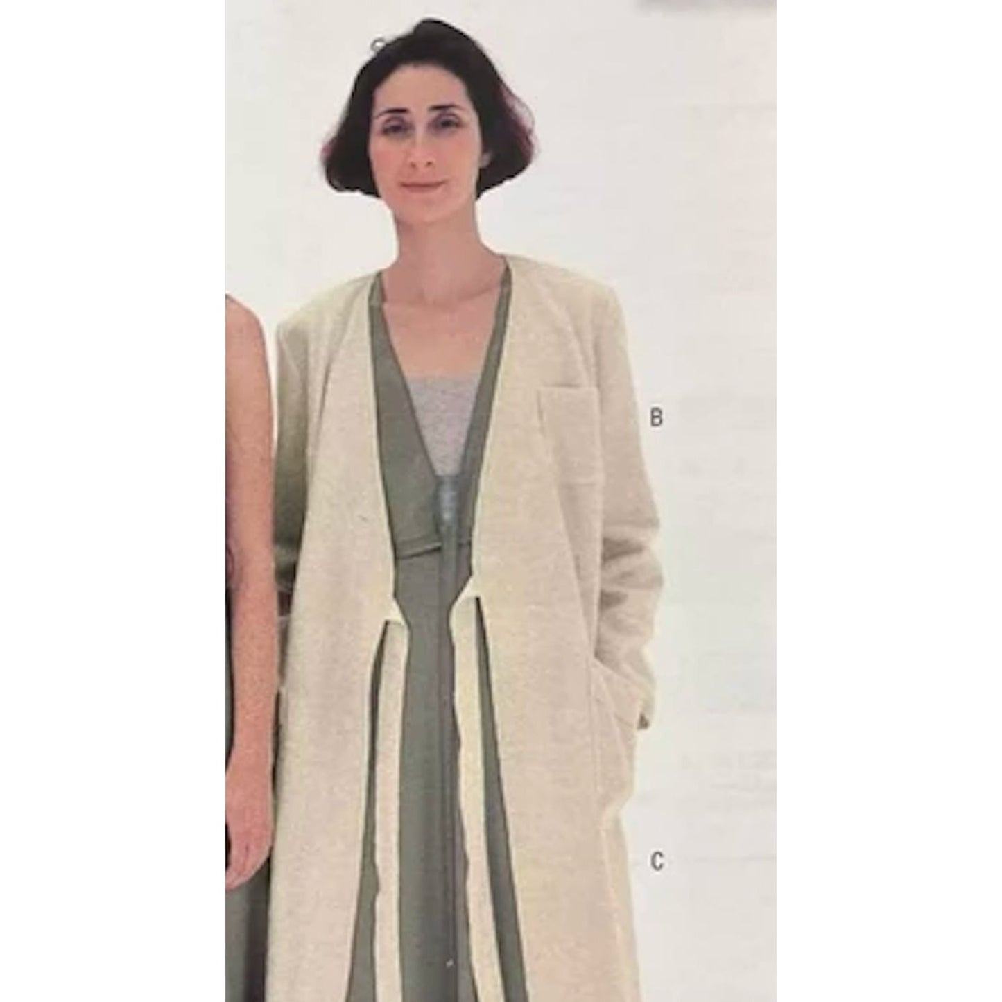 Line 15 1999 Reversed Bronze Lining Dress 