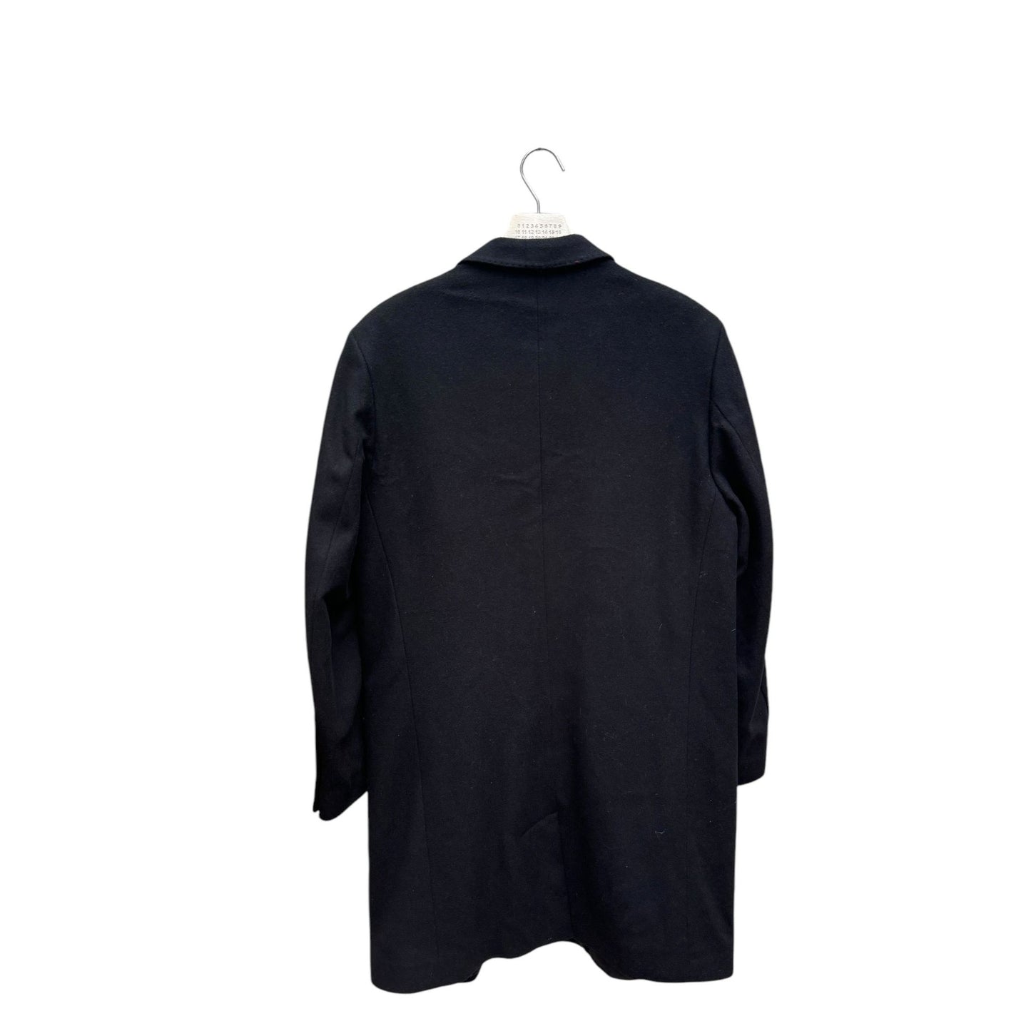 Dark Navy Cashmere Wool Coat
