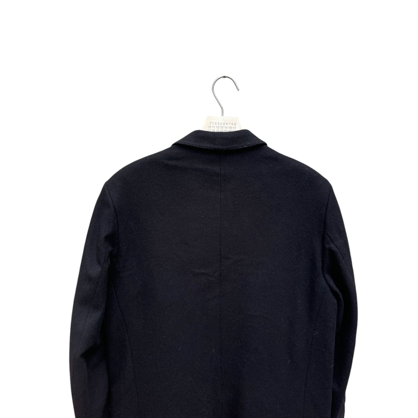 Dark Navy Cashmere Wool Coat