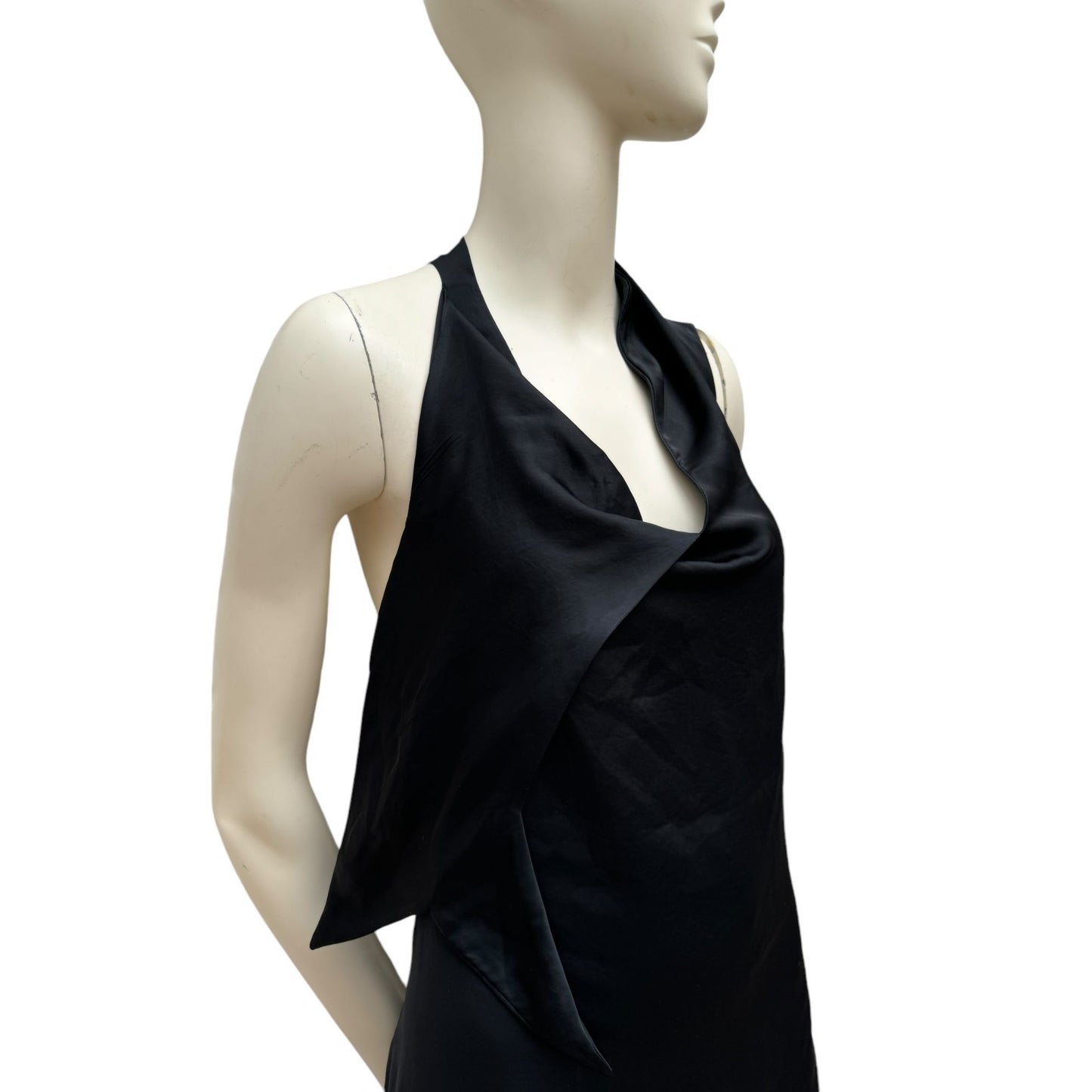 SS 2007 Black Asymmetric Dress