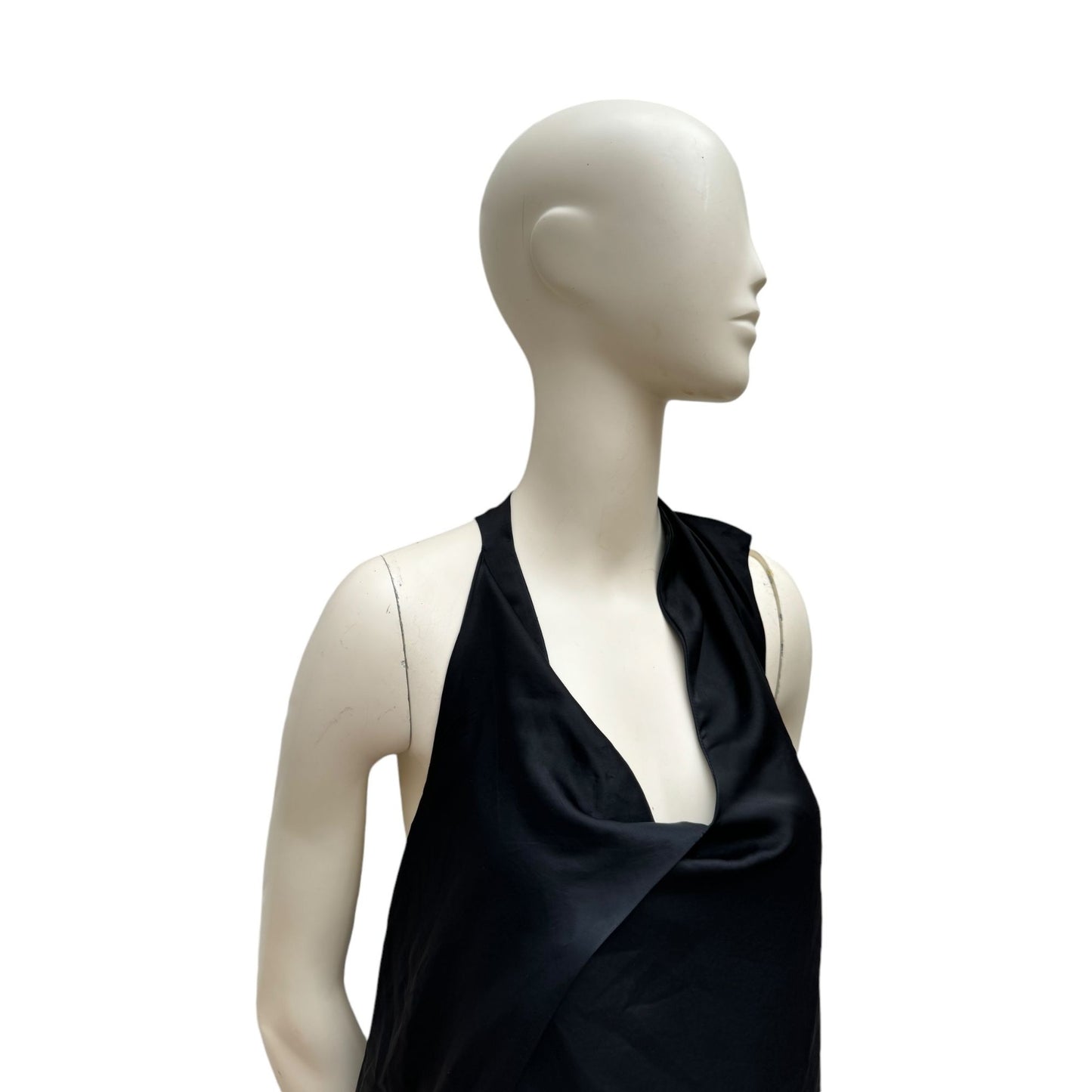 SS 2007 Black Asymmetric Dress