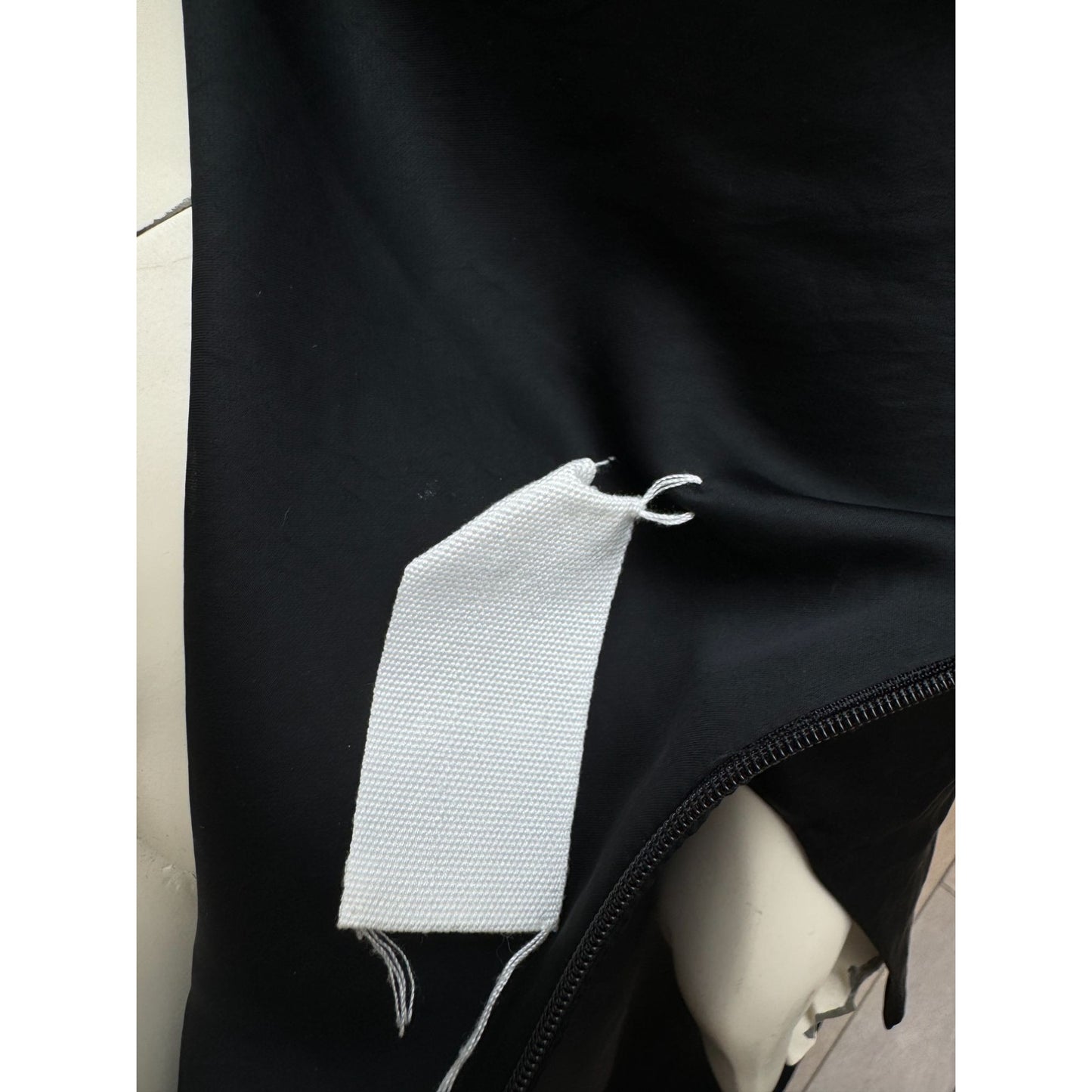 SS 2007 Black Asymmetric Dress