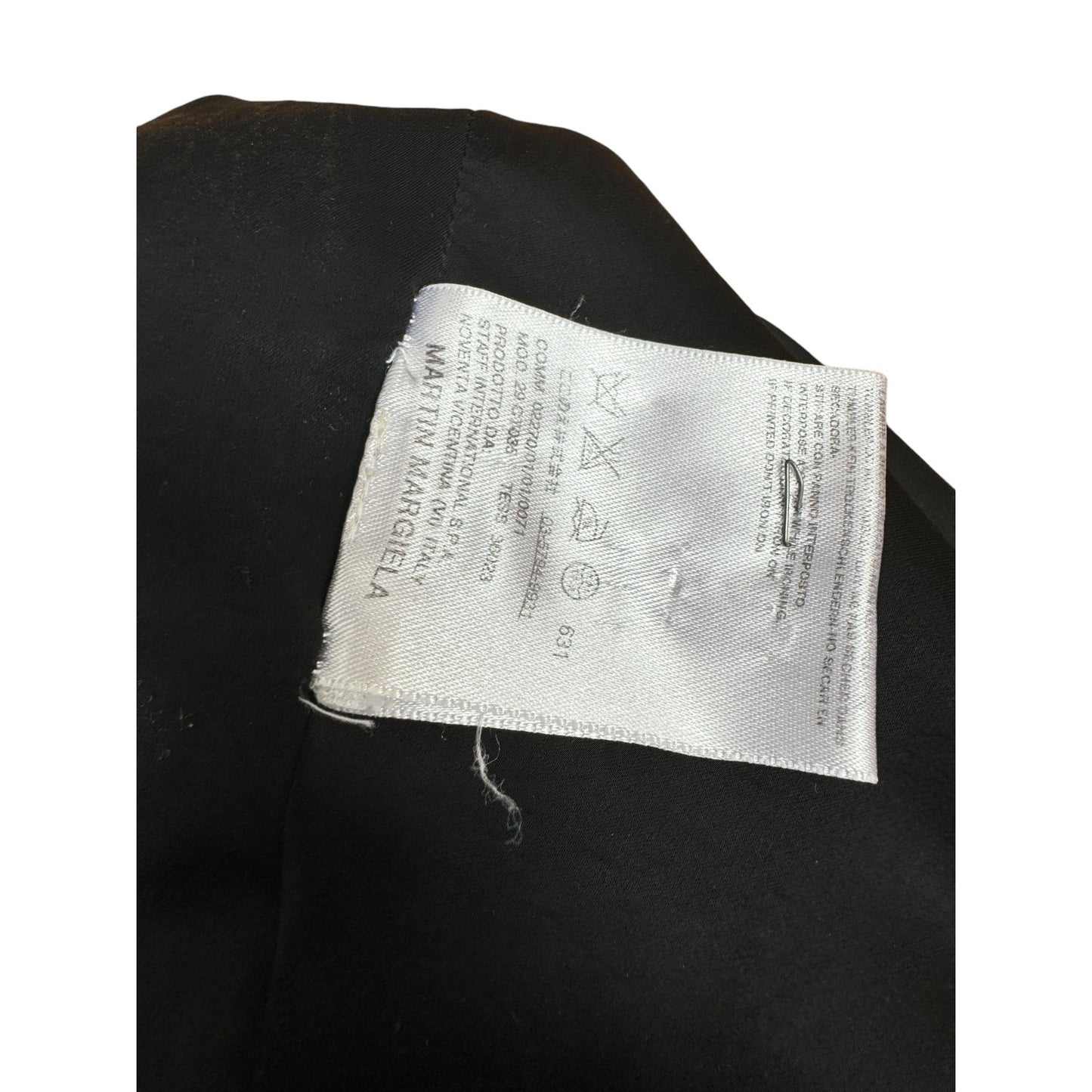 SS 2007 Black Asymmetric Dress