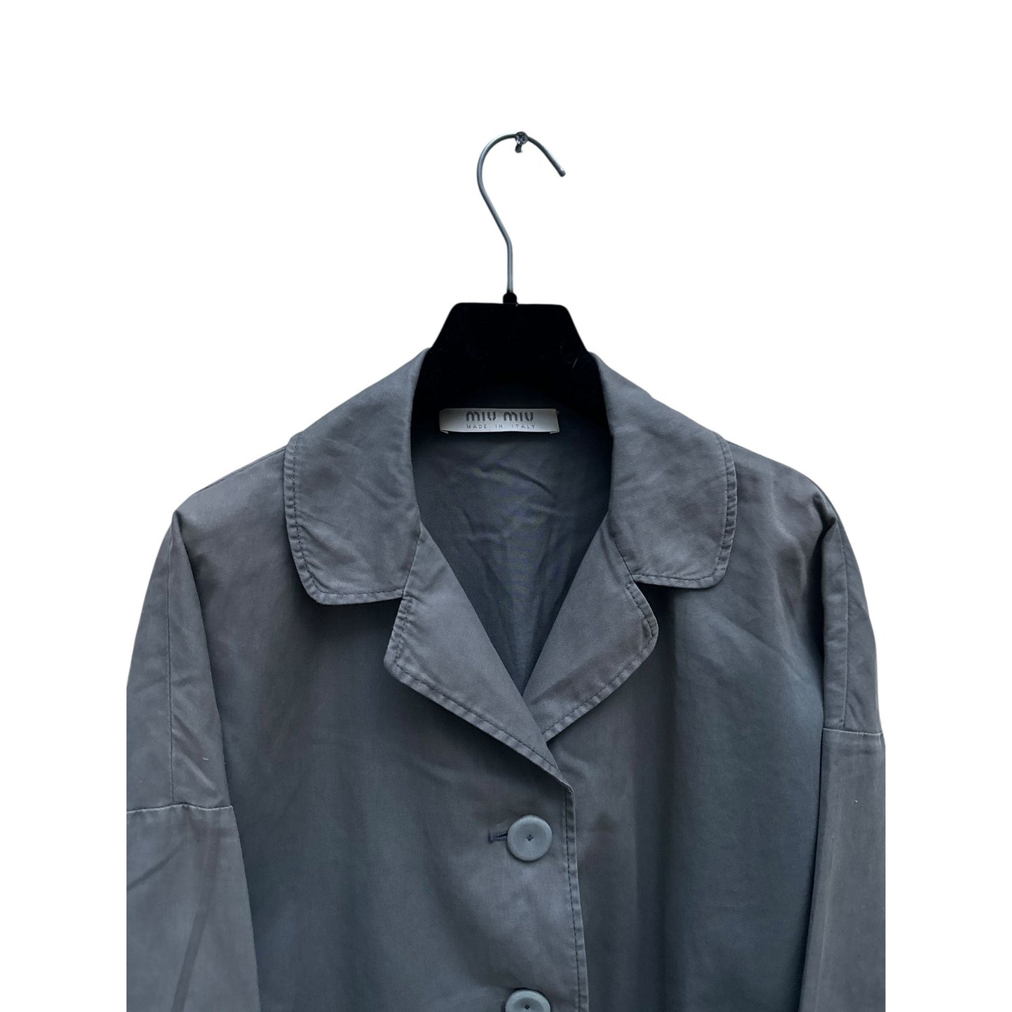 Vintage Kaki Blazer Shirt Jacket