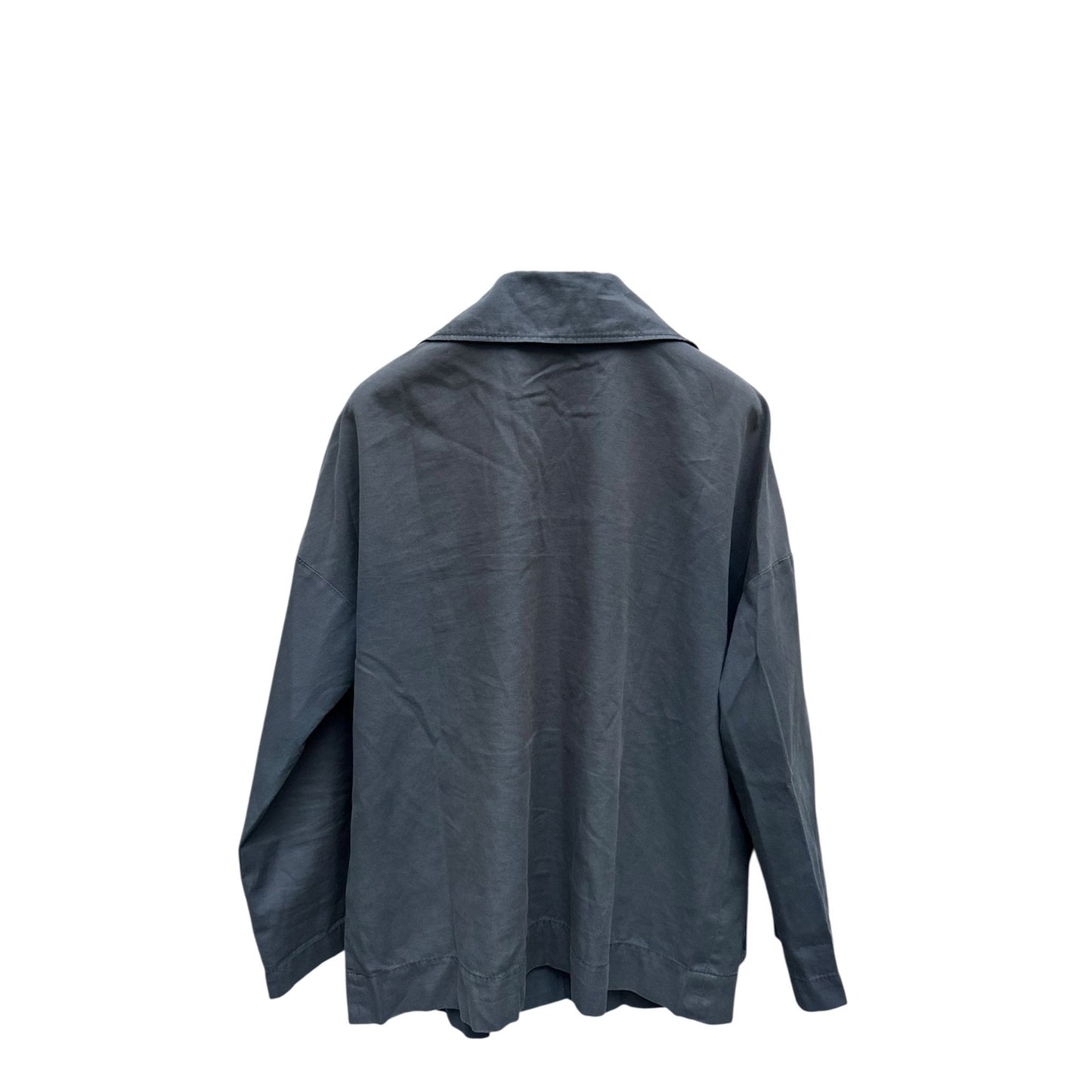 Vintage Kaki Blazer Shirt Jacket