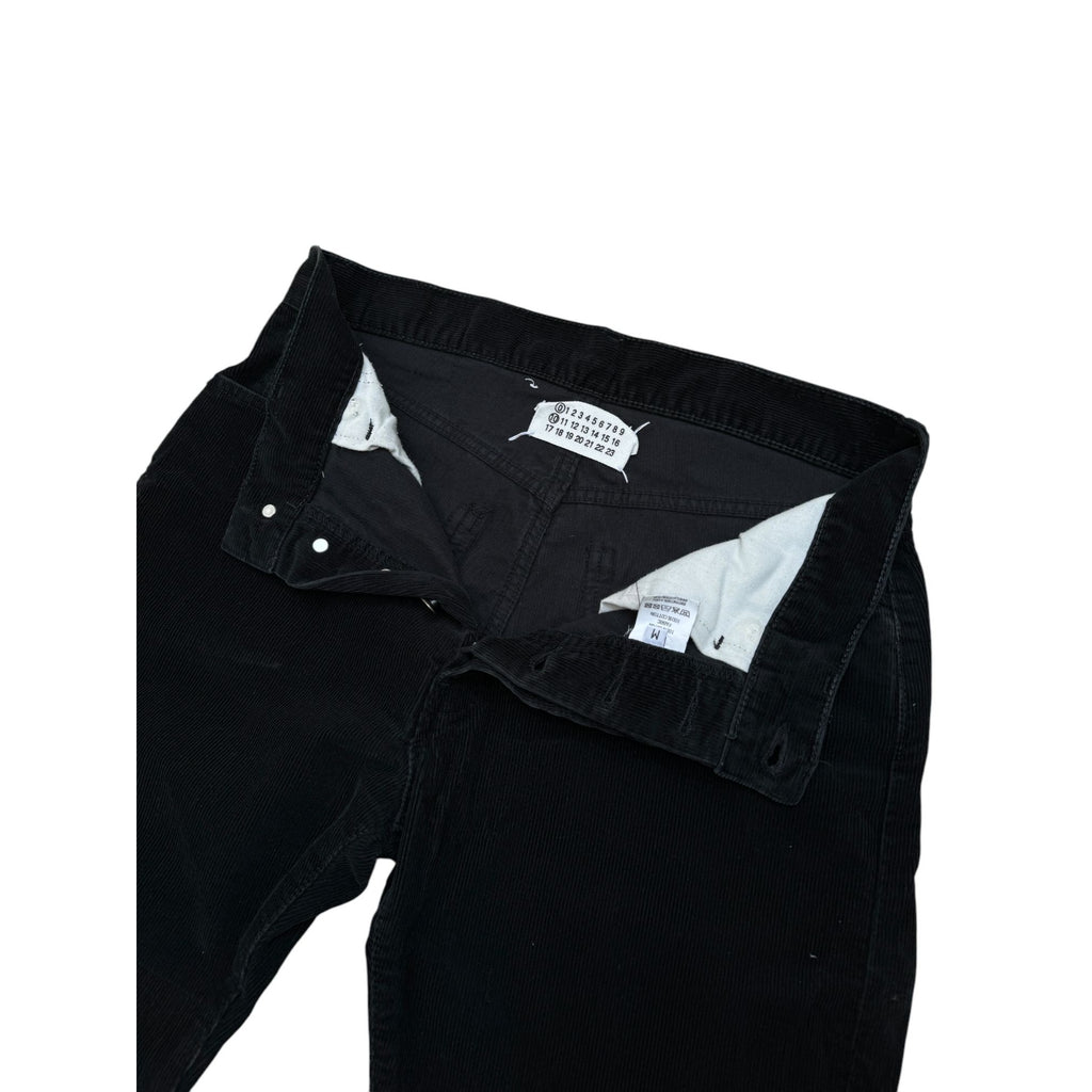 0 10 Artisanal Black Corduroy Pants