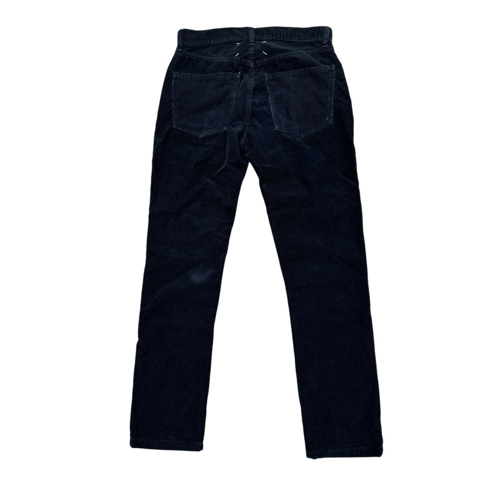 0 10 Artisanal Black Corduroy Pants