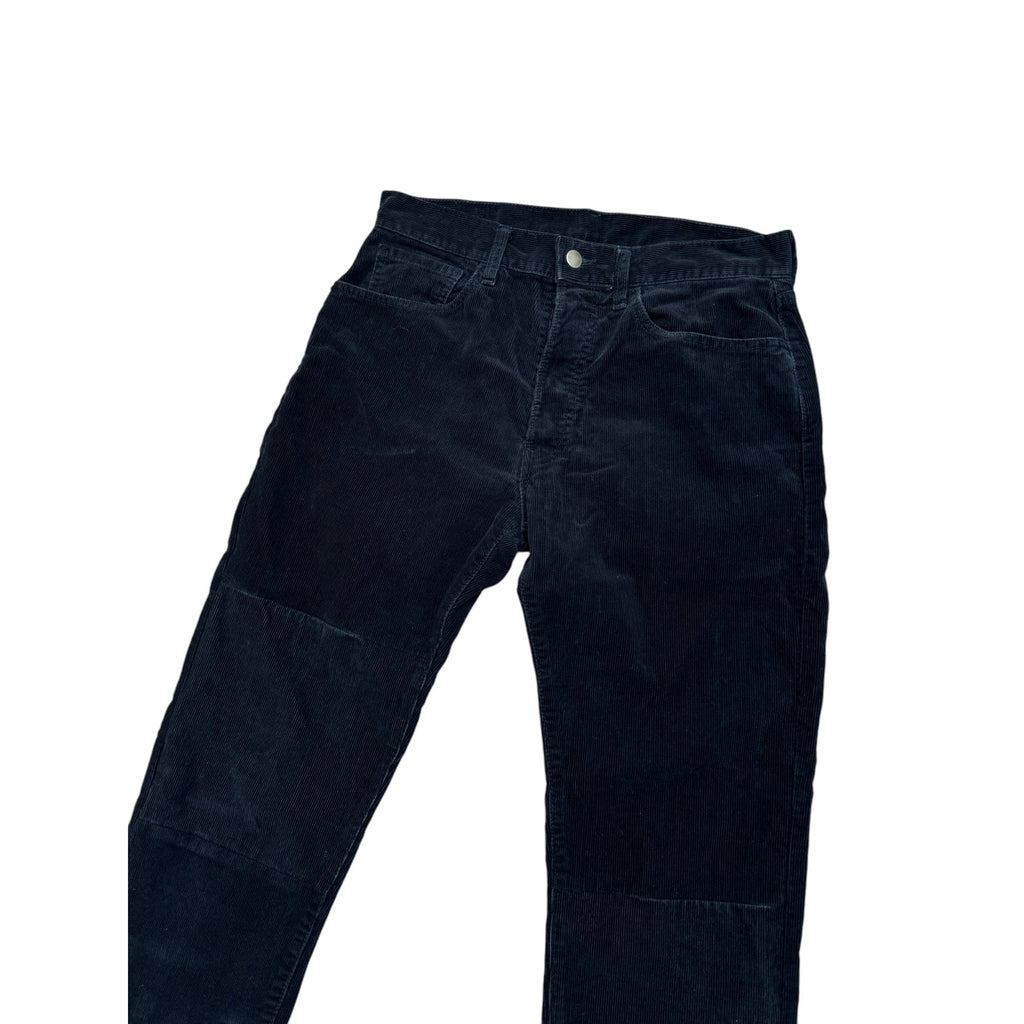 0 10 Artisanal Black Corduroy Pants