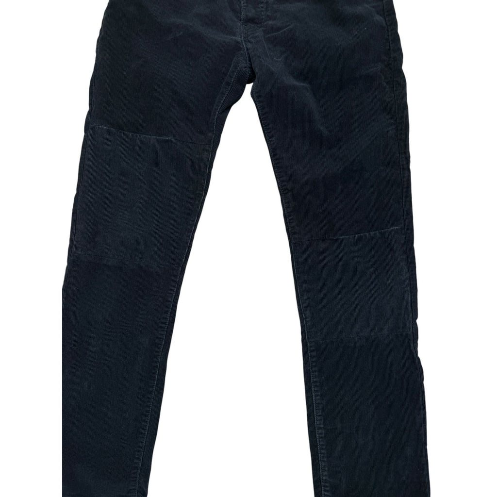 0 10 Artisanal Black Corduroy Pants