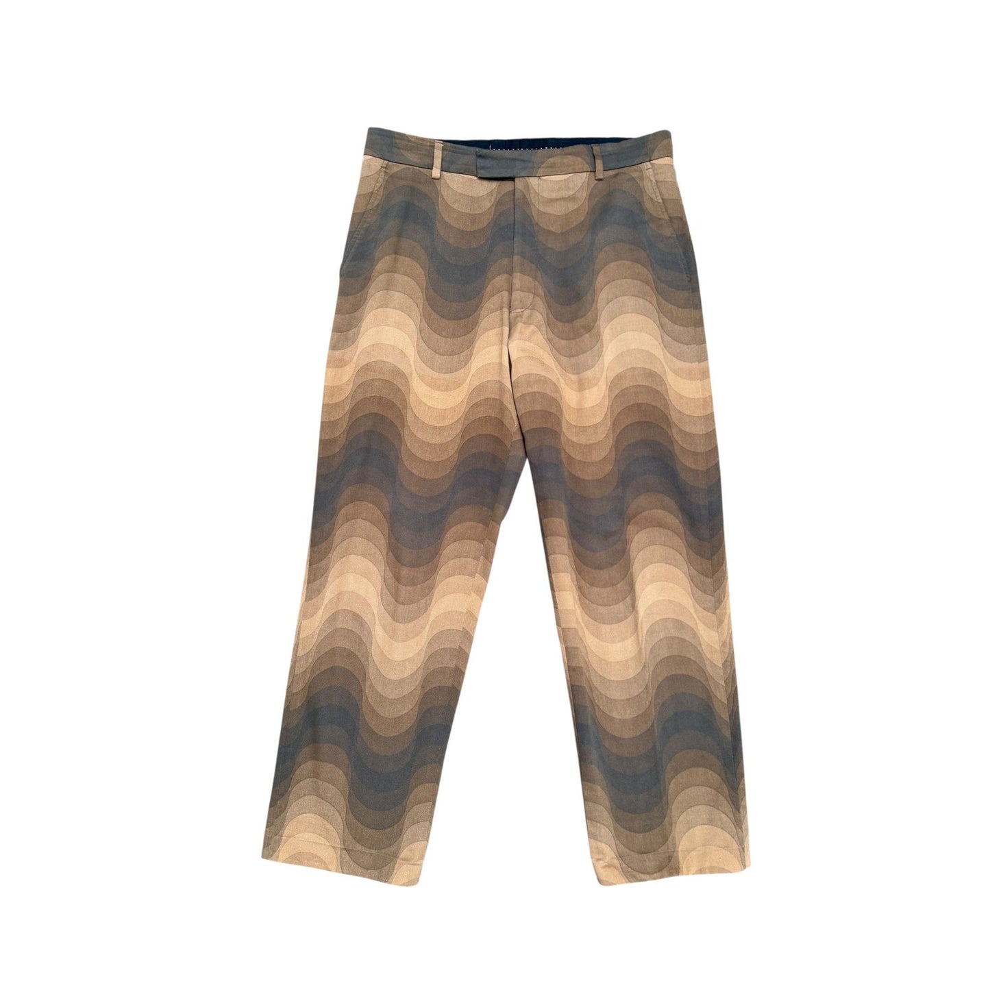 Verner Panton  Brown Waves Pants 