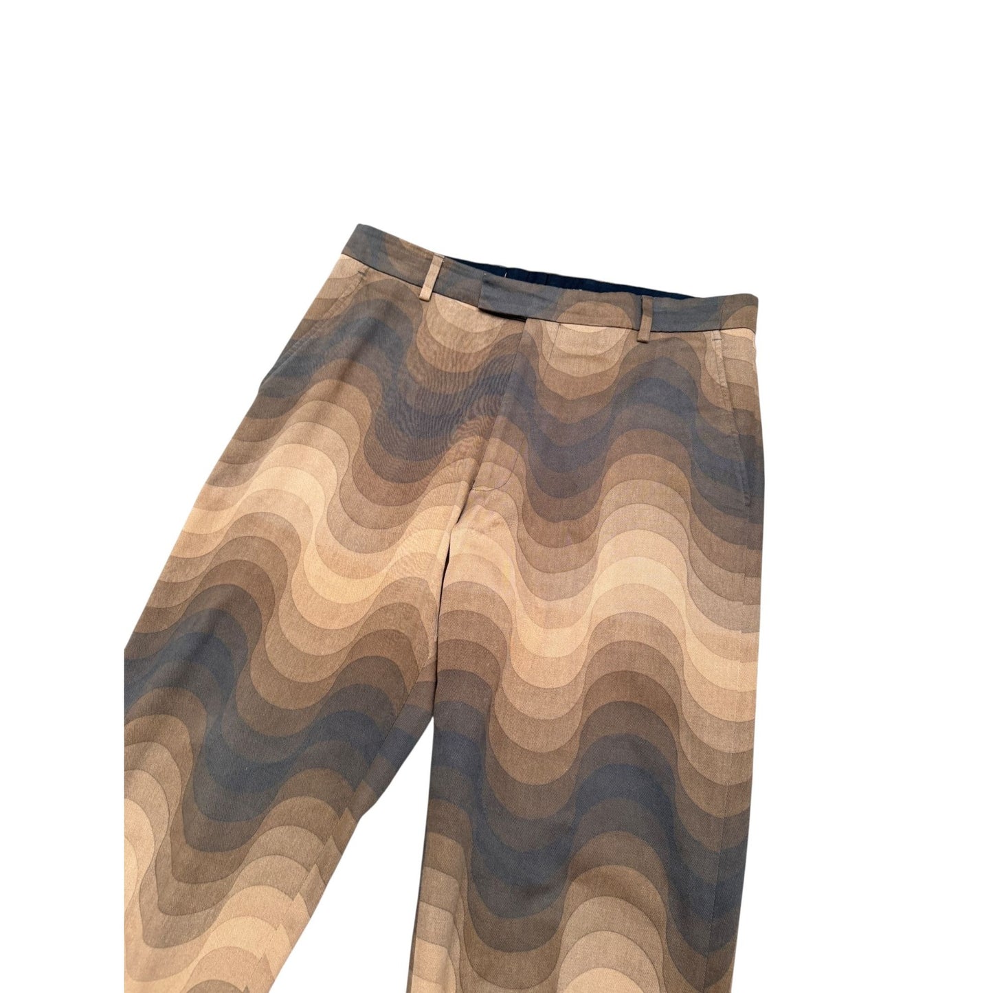 Verner Panton  Brown Waves Pants 