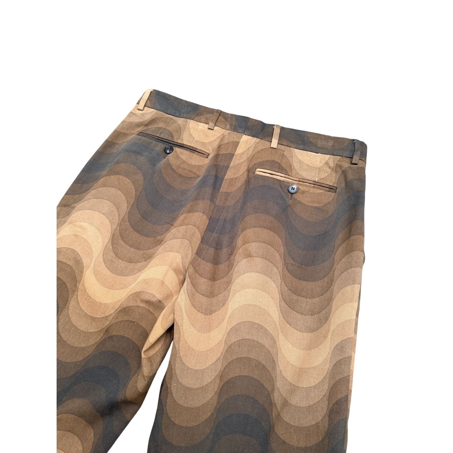 Verner Panton  Brown Waves Pants 