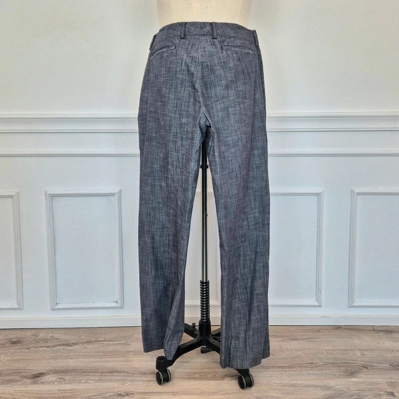SS 2005 Grey Cotton Linen-Look Suit 