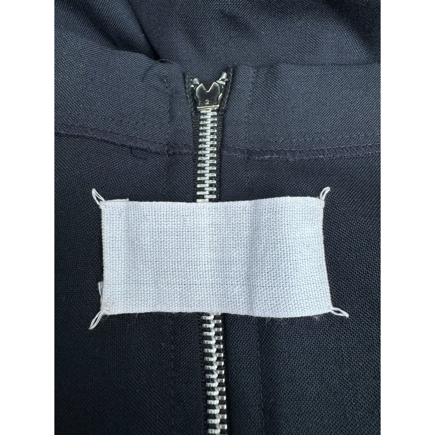Martin Margiela FW 1990 Dark Navy 4-Zip Skirt