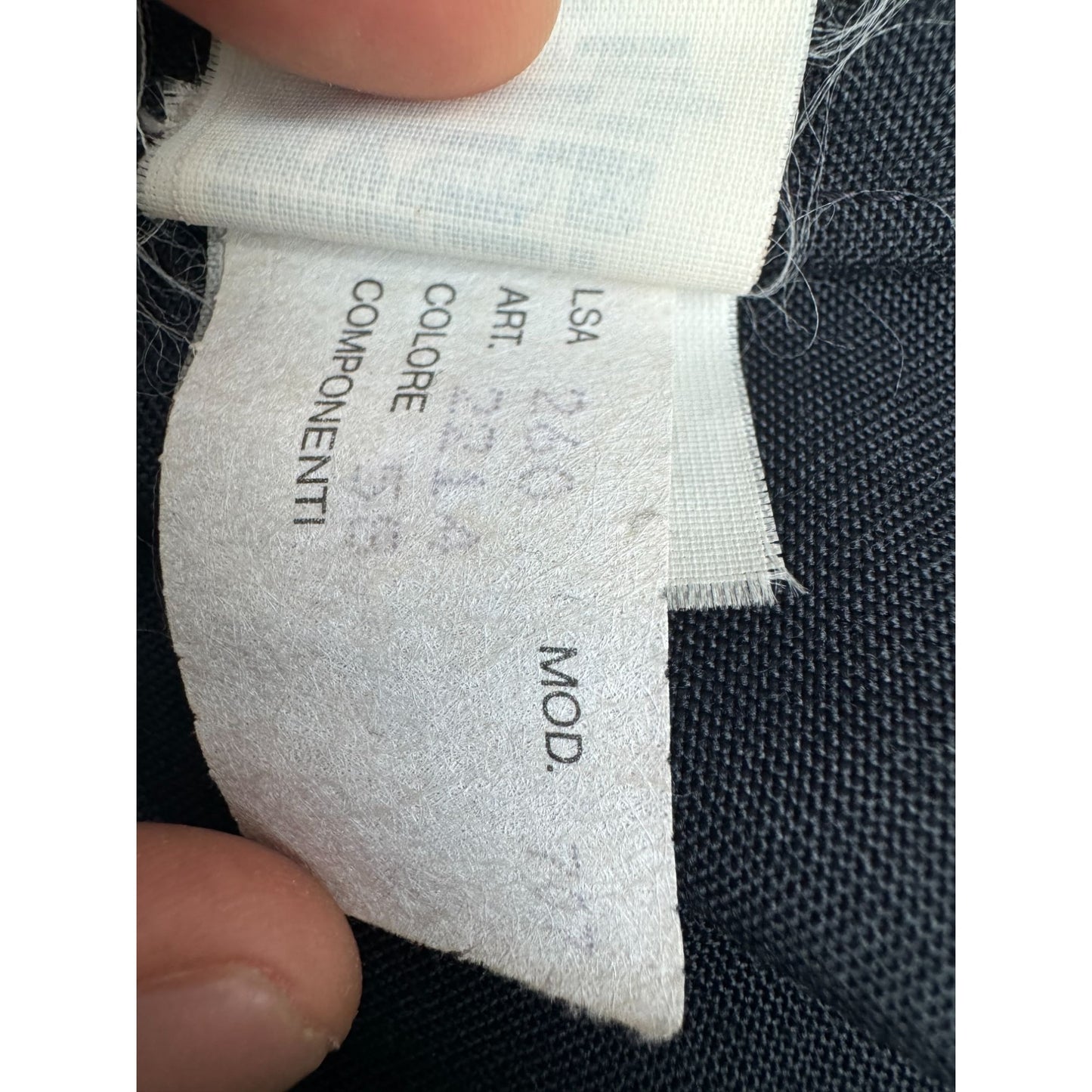 Martin Margiela FW 1990 Dark Navy 4-Zip Skirt