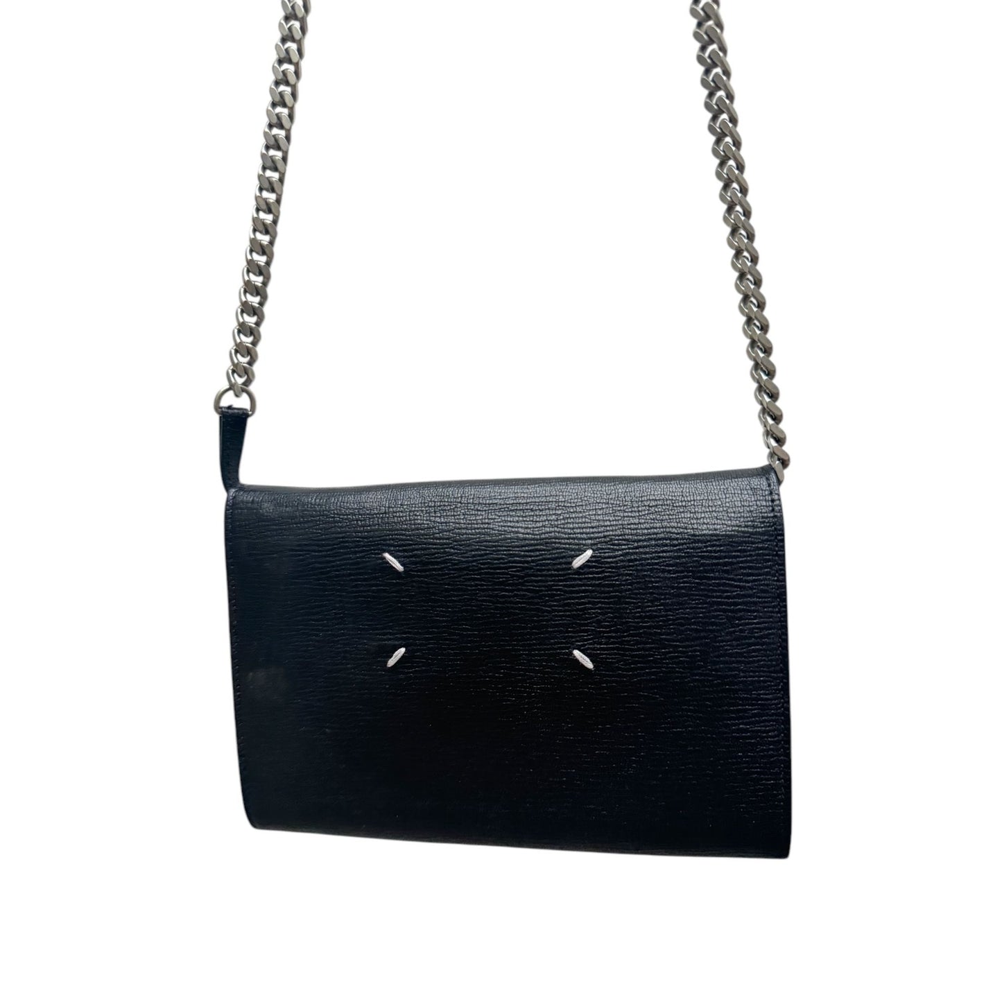 SS 2017 Black Leather Shoulder Small Bag