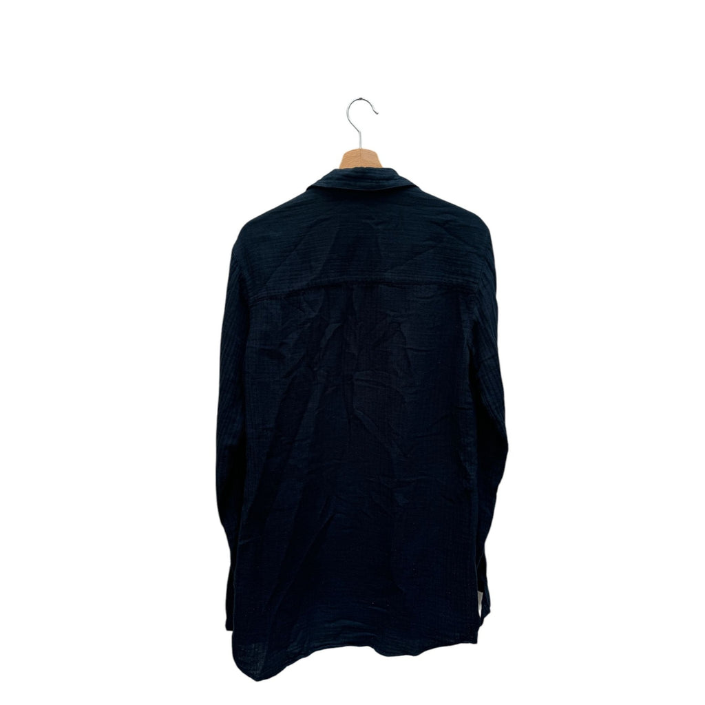 Black Linen Shirt