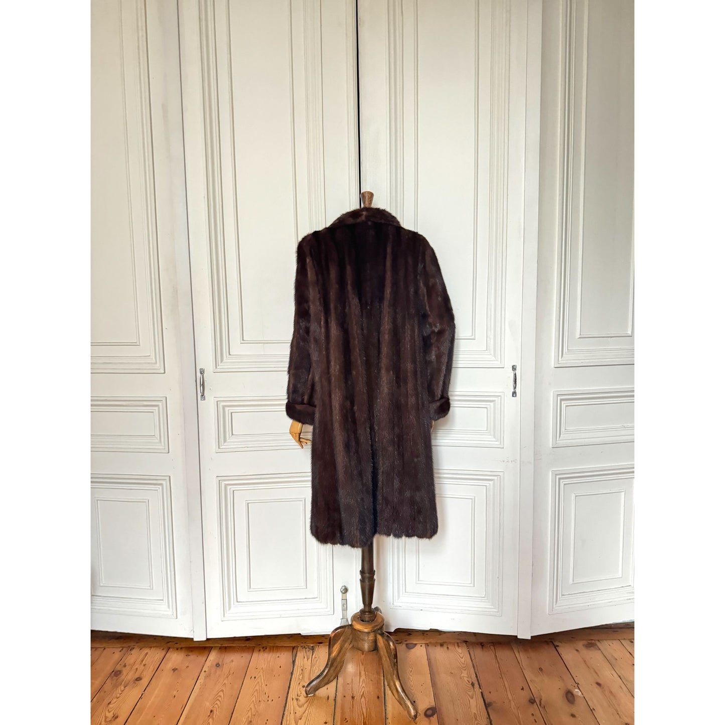 1990s Brown Mink Coat 