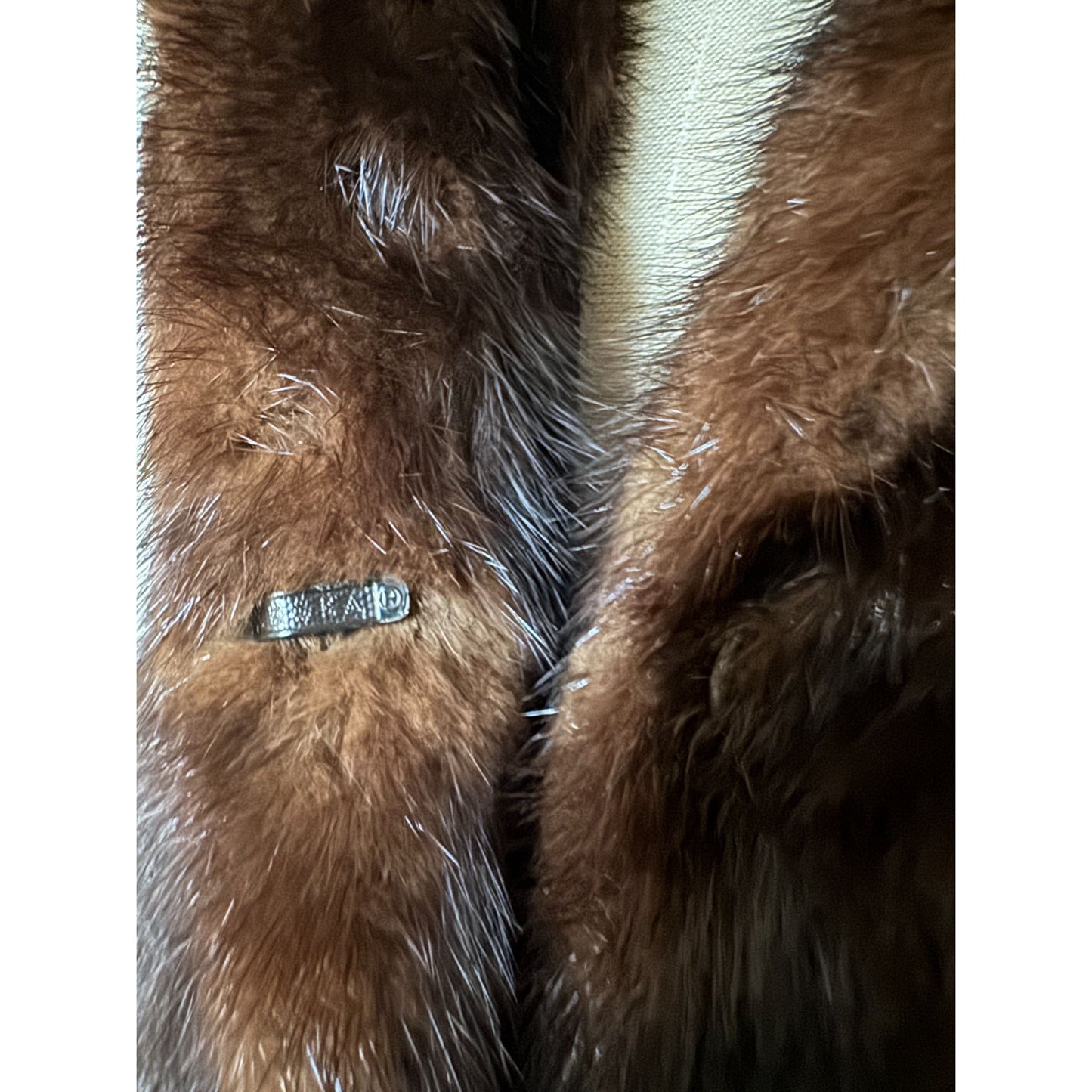 1990s Brown Mink Coat 