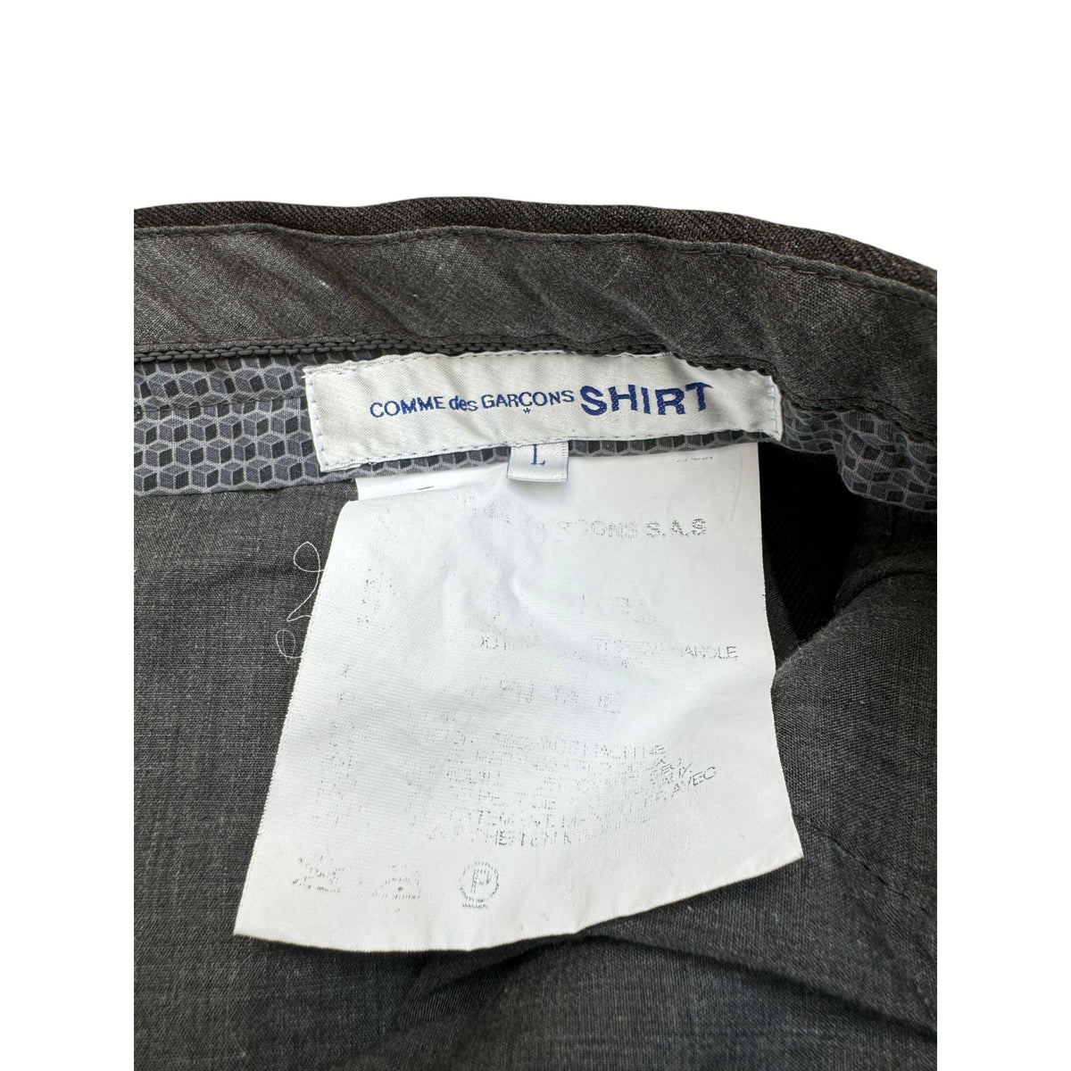 Grey Wool Trousers