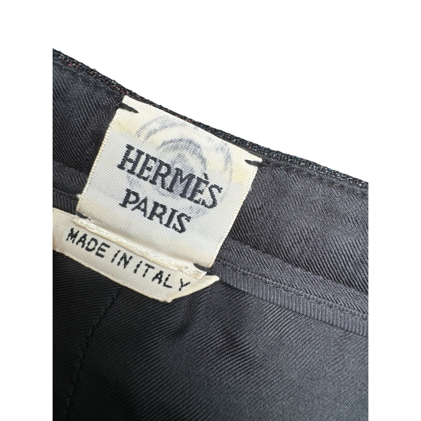Classic Grey Virgin Wool Tailored Trousers