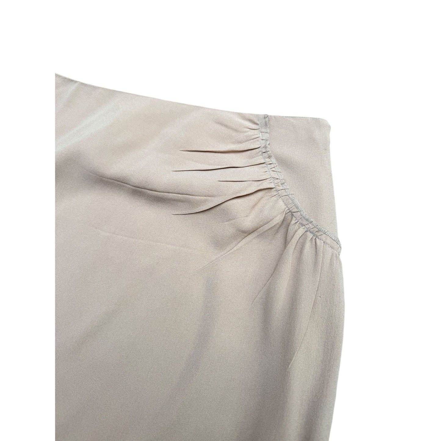 Fall/Winter 2005 Beige Silk Skirt