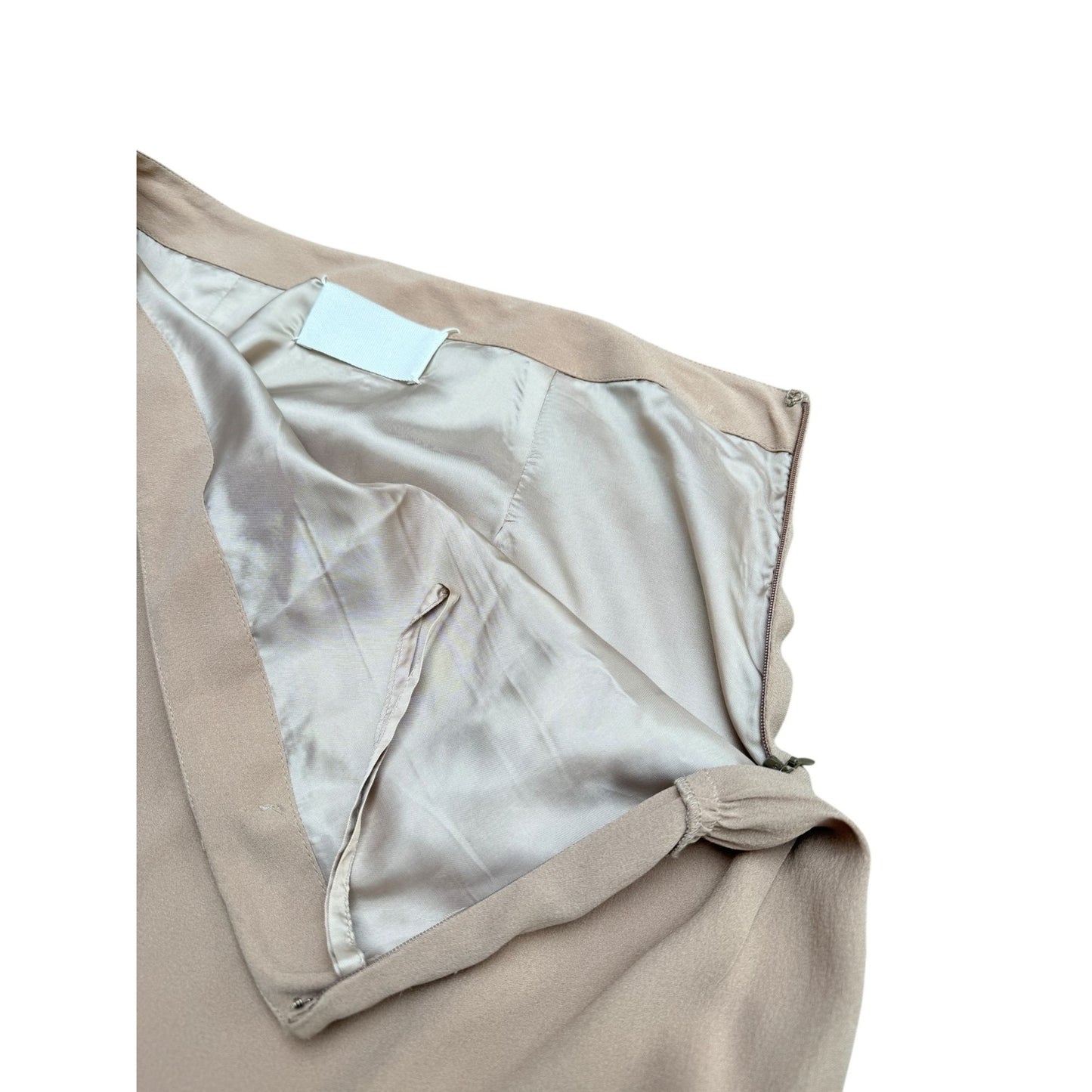 Fall/Winter 2005 Beige Silk Skirt