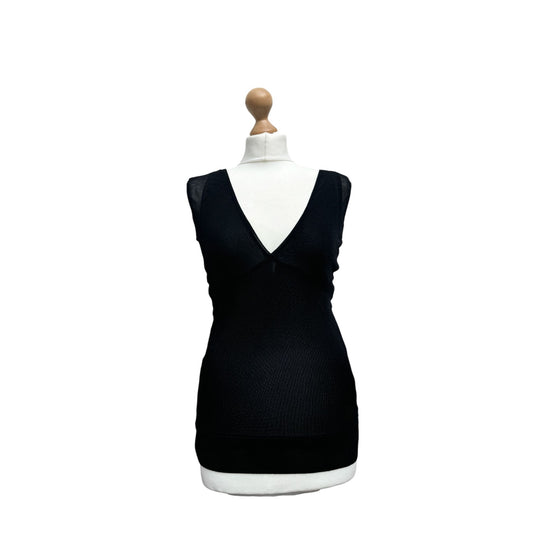 Nicolas Ghesquière SS 2005 Black Mesh Top