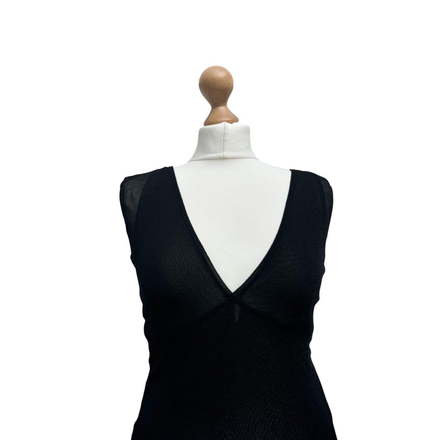 Nicolas Ghesquière SS 2005 Black Mesh Top